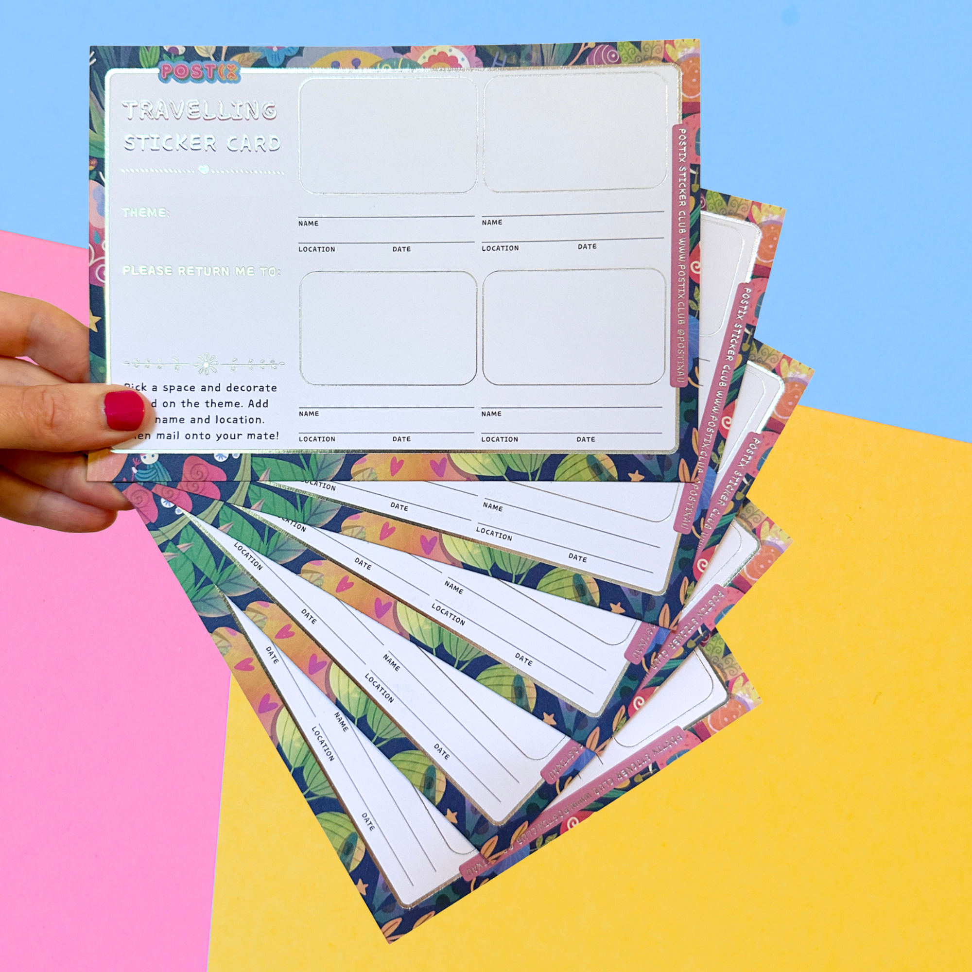 Experience the fun of Traveling Postcards