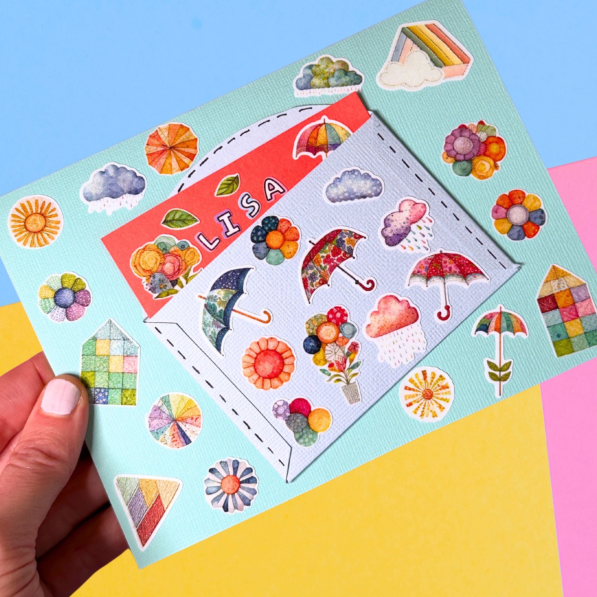 Make a 3D envelope card