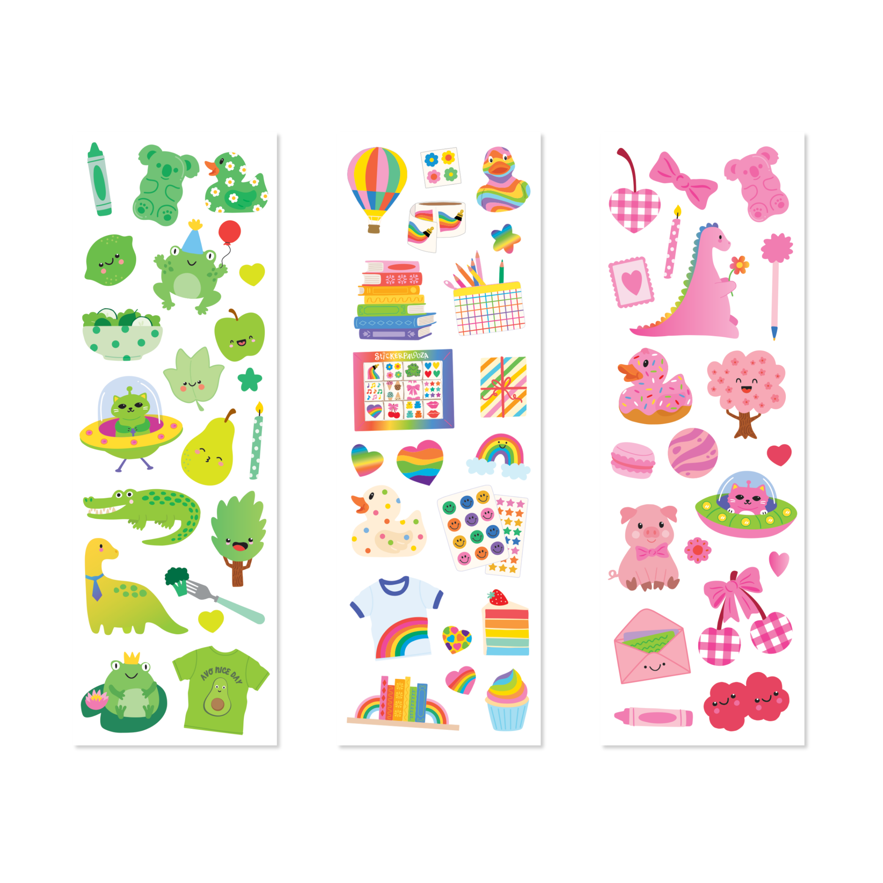 Sticker Roll Box: On a Rainbow Roll Edition