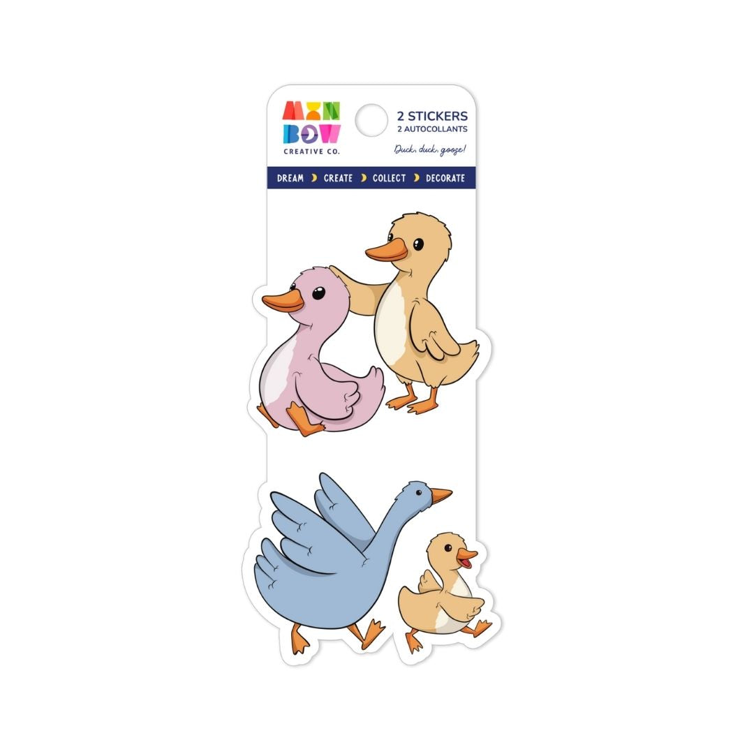Duck, Duck, Goose! Vinyl 2 Piece Stickergram