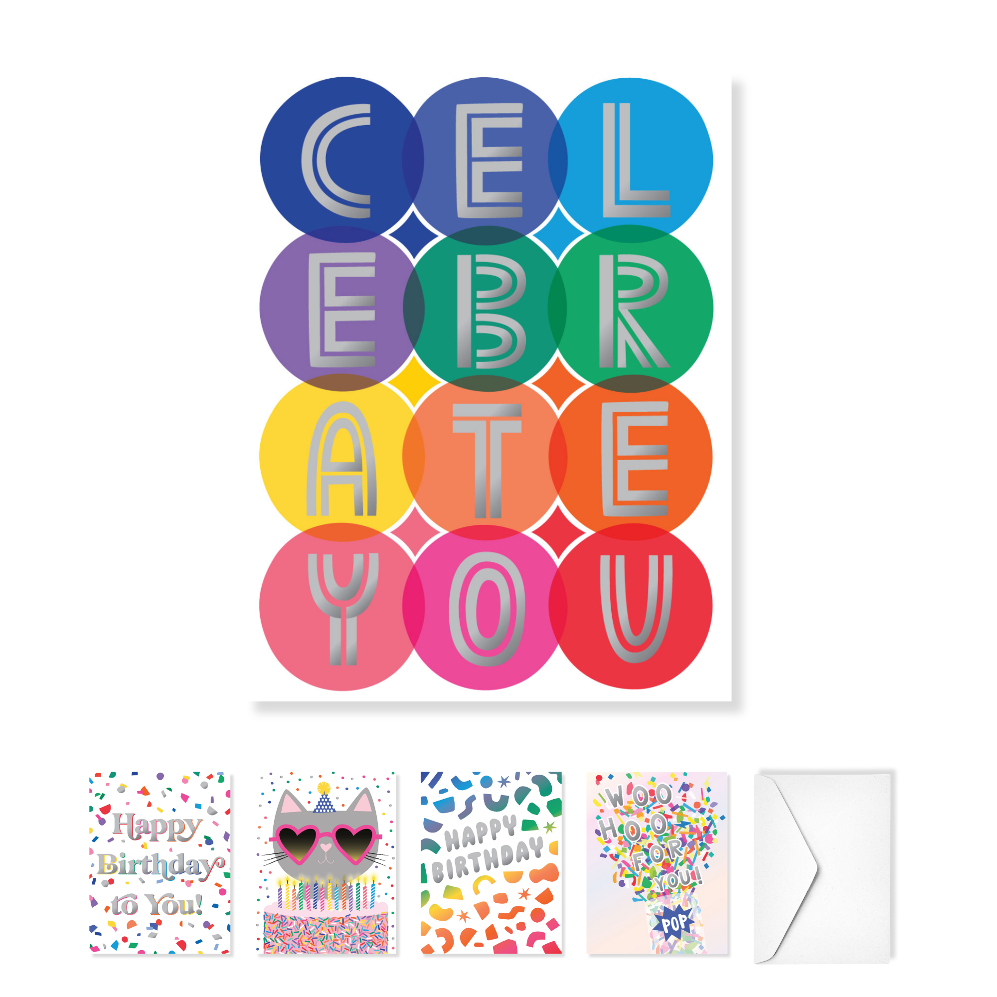 Confetti Cuties Paper Hugs Note Cards