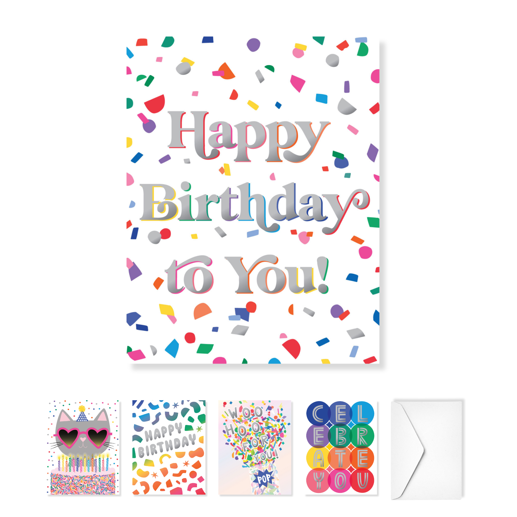 Confetti Cuties Paper Hugs Note Cards