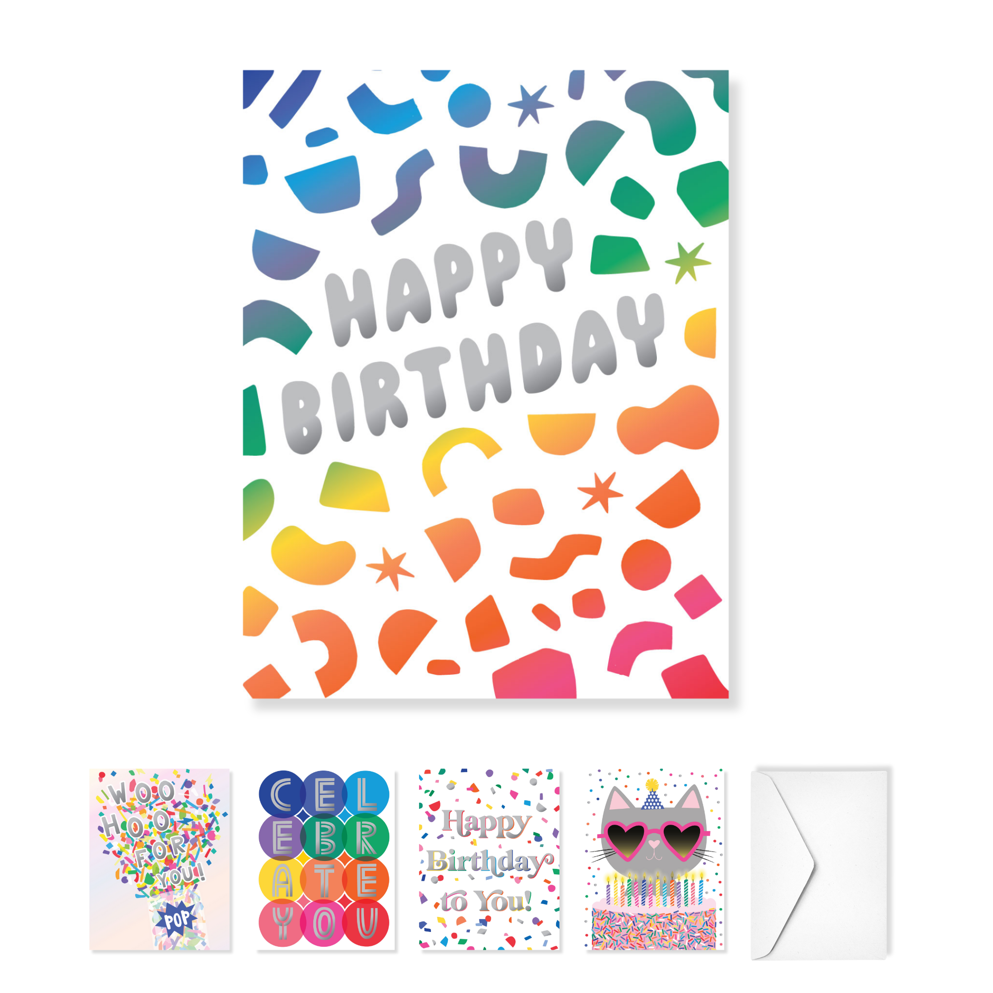 Confetti Cuties Paper Hugs Note Cards