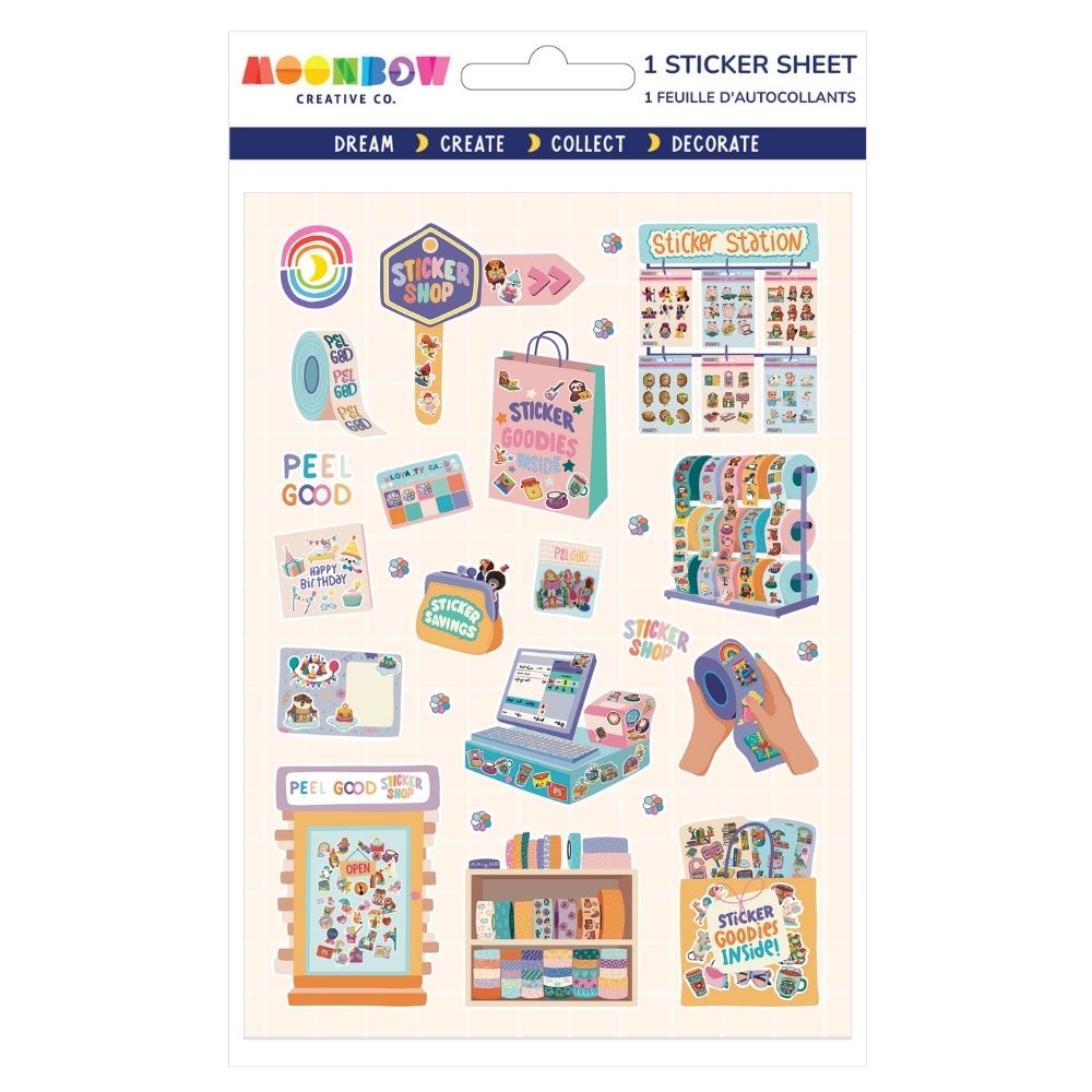 Peel Good Sticker Shop Collectors Edition Sticker Sheet