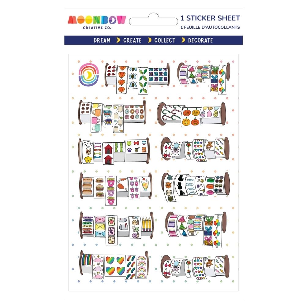 On a Roll Collectors Edition Sticker Sheet