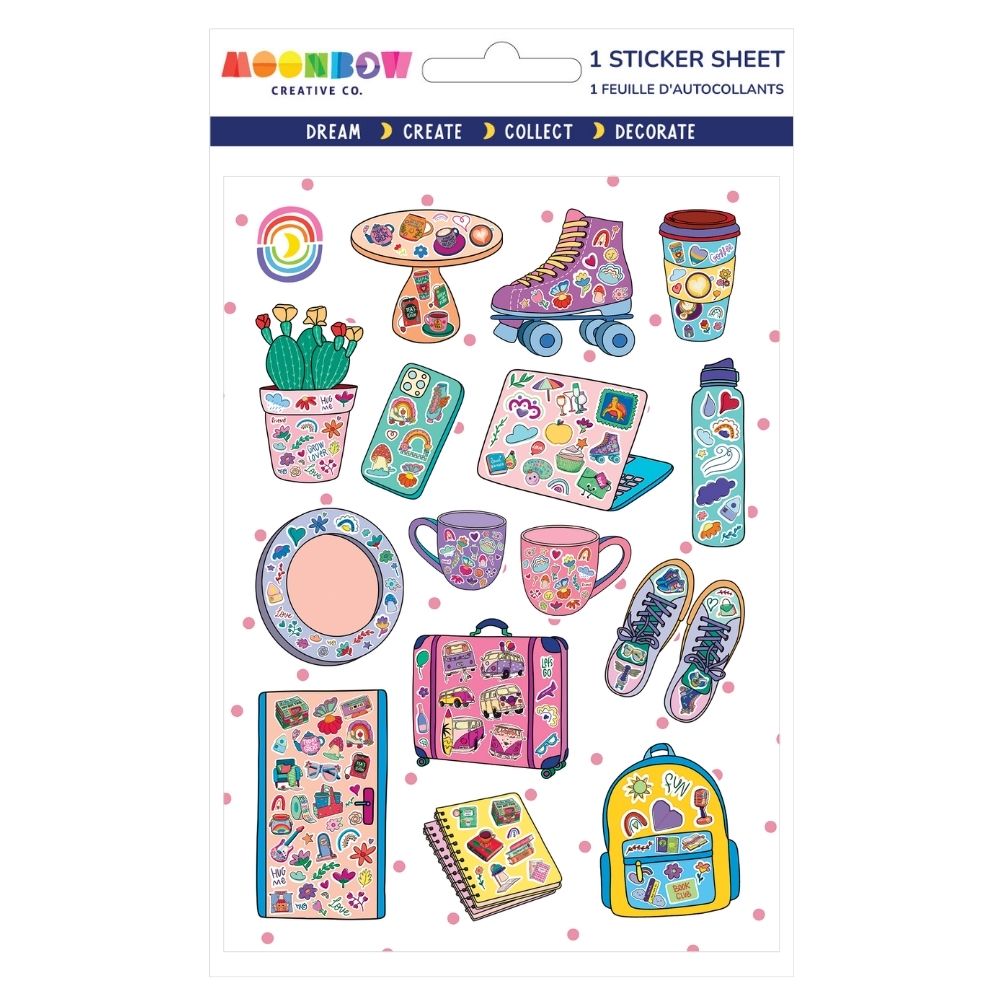 Stickers...Everywhere Collectors Edition Sticker Sheet