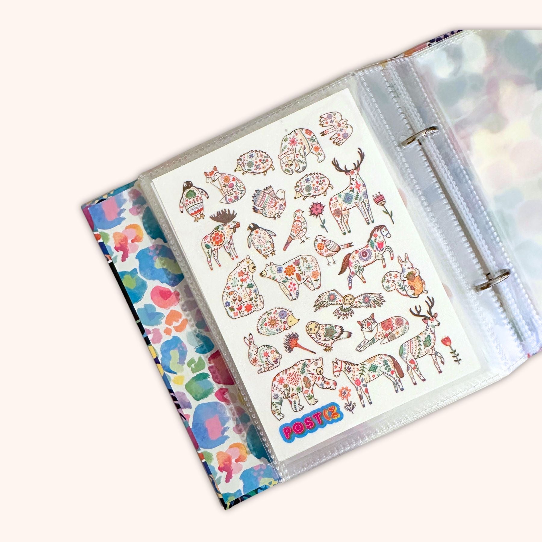 Sticker Folder Refills : 1 Piece (2 pockets)