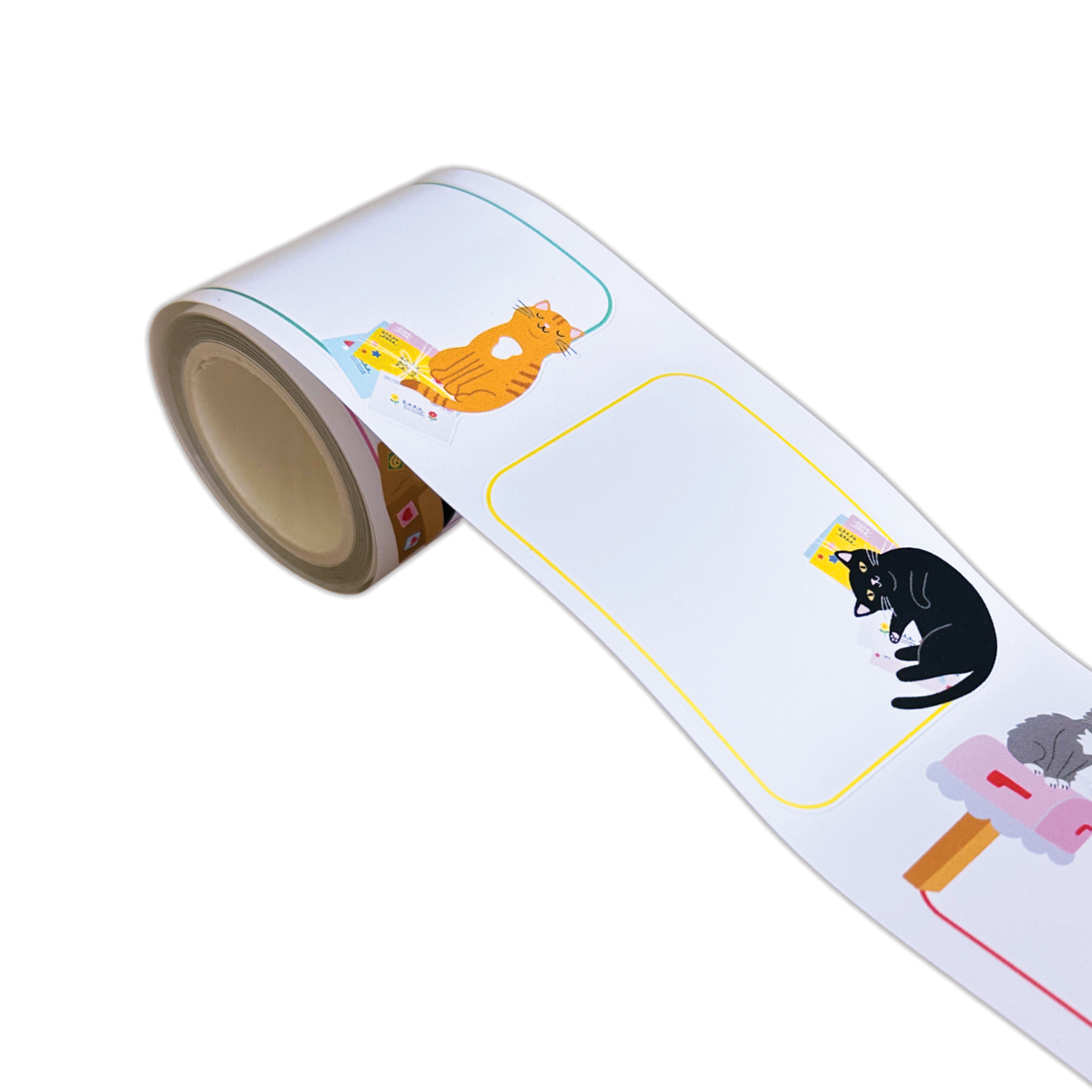 Cat Sitter Labels Infinity Sticker Roll