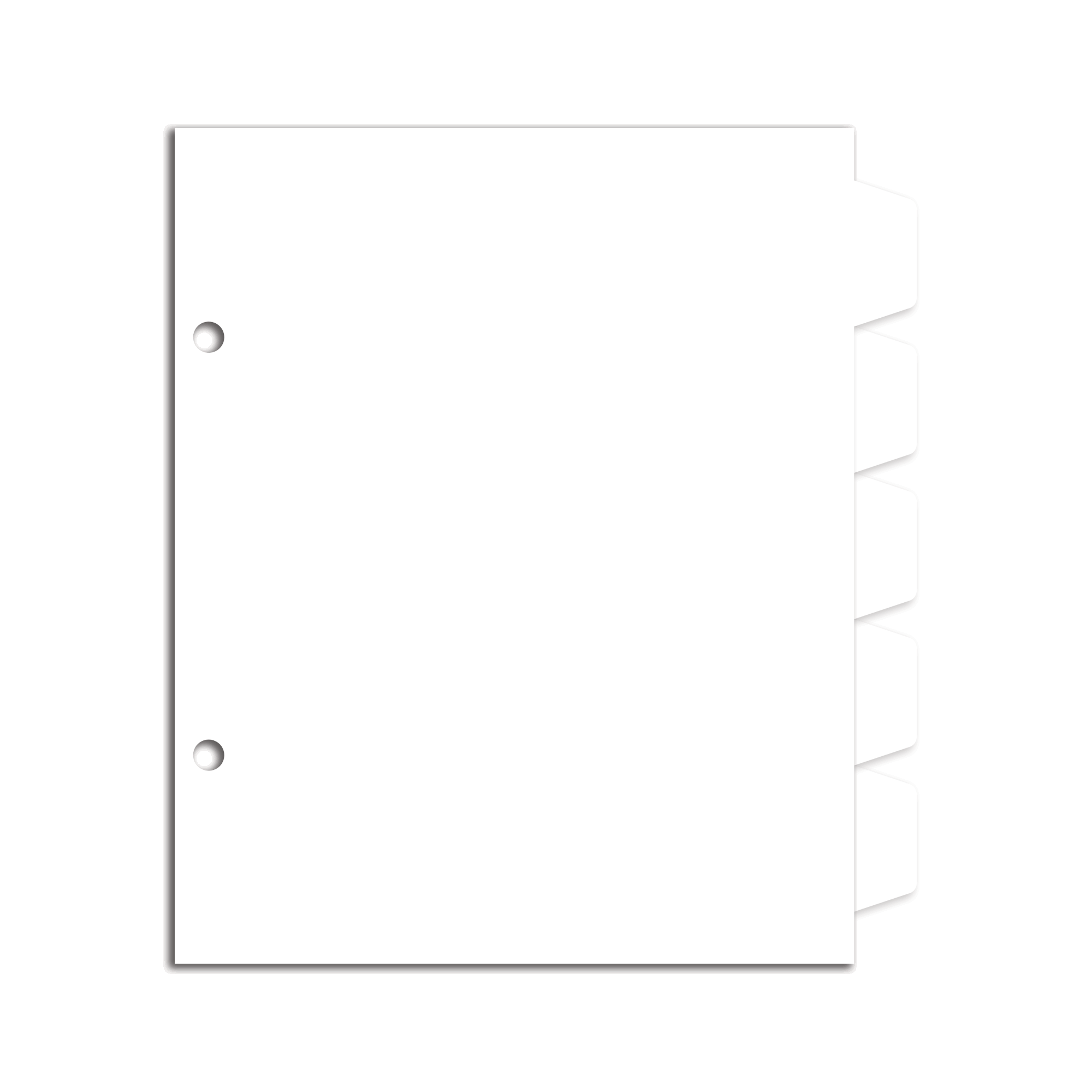 Sticker Organizing Folder Divider Tabs