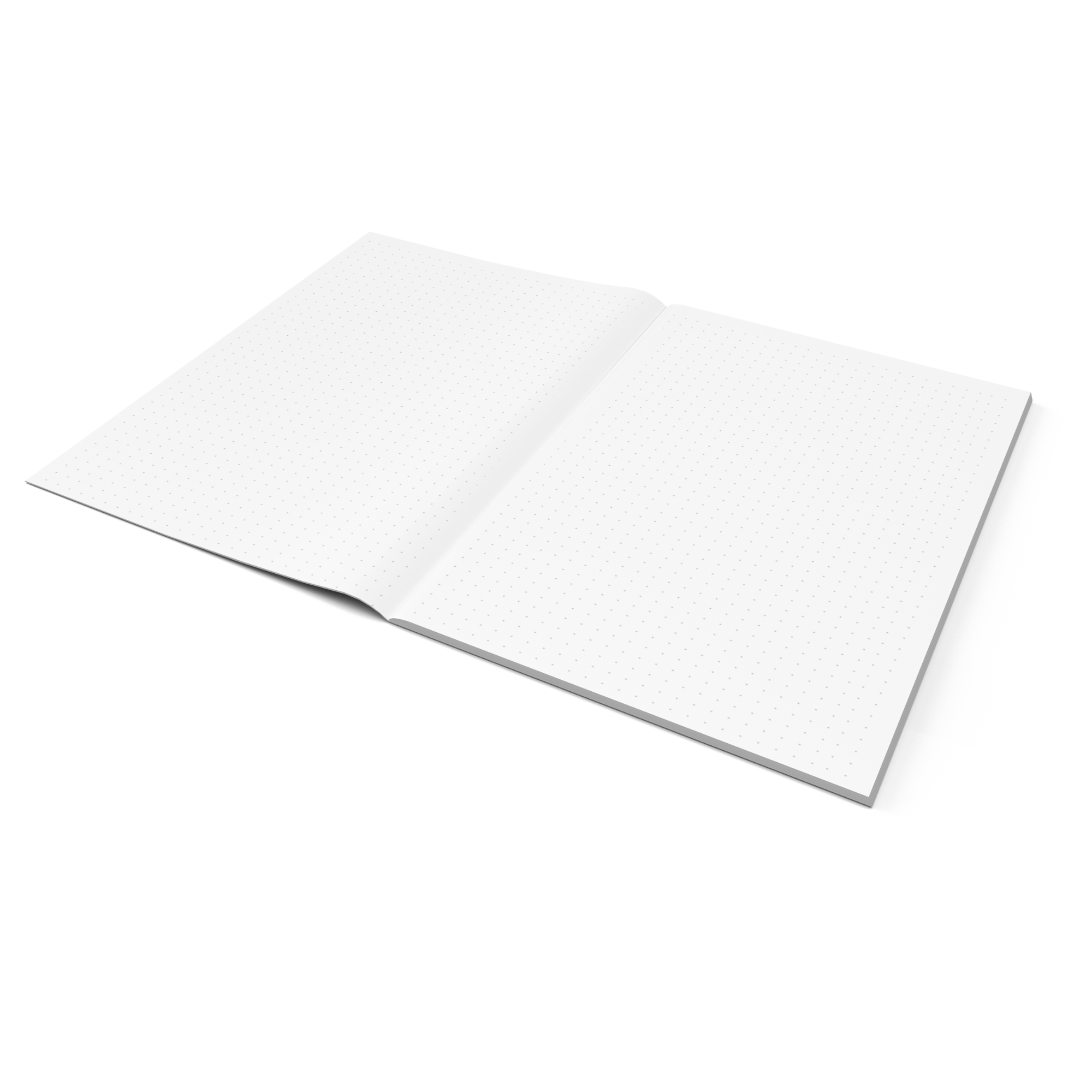 Dot Grid Notebook Gold Confetti