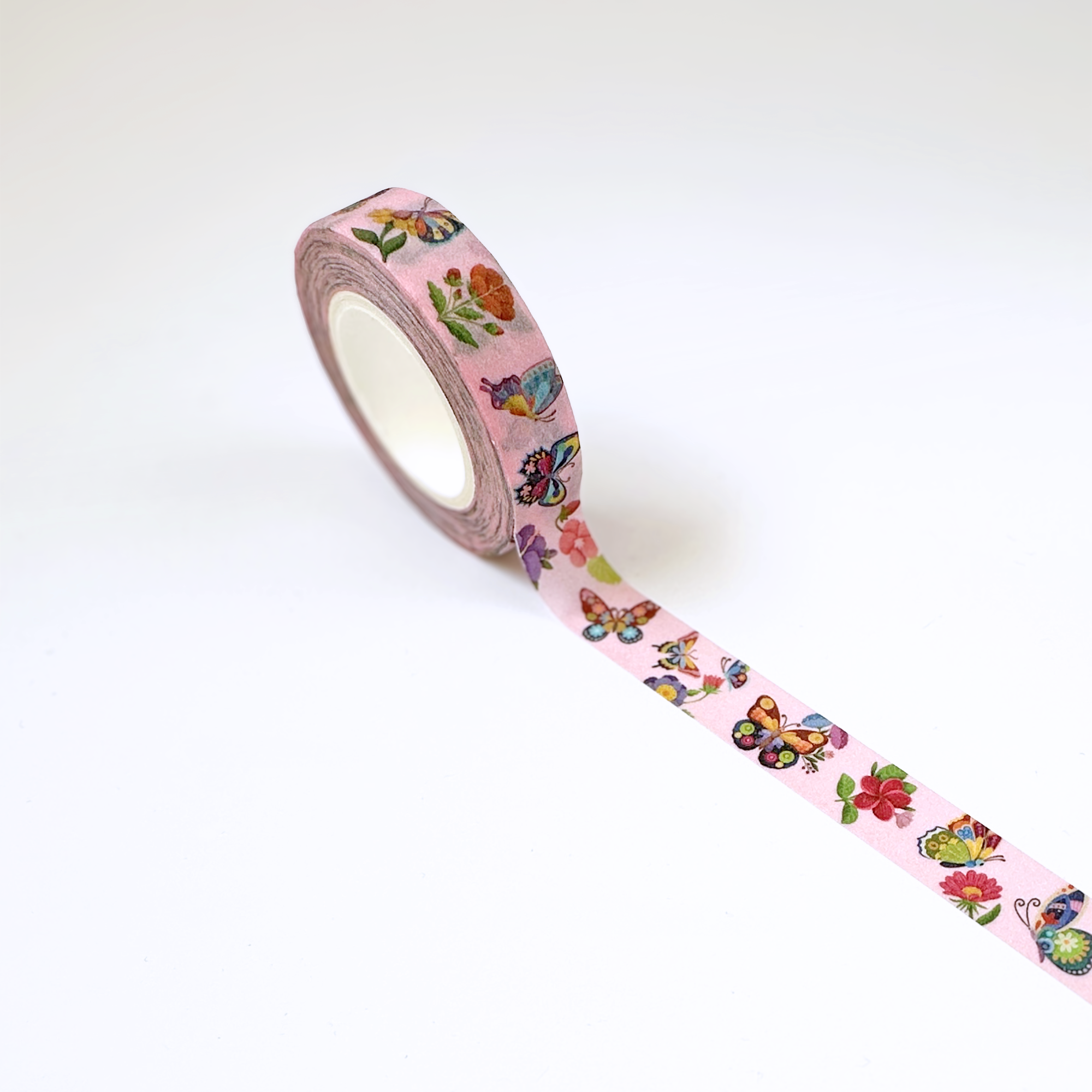 Butterfly Focus Frosted Glitter Washi Tape