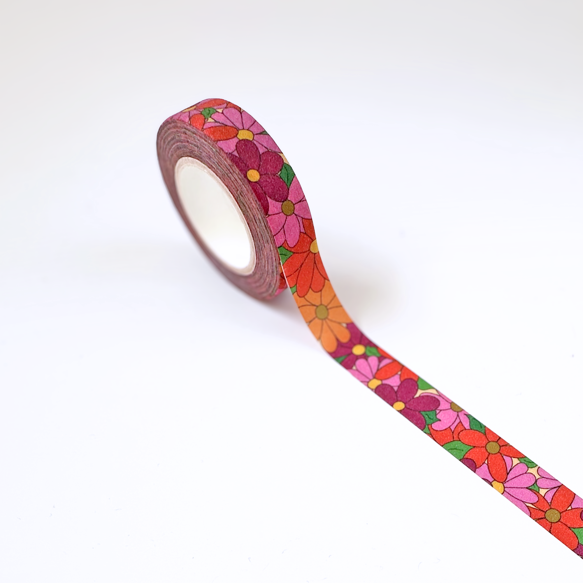 Full Bloom Frosted Glitter Washi Tape
