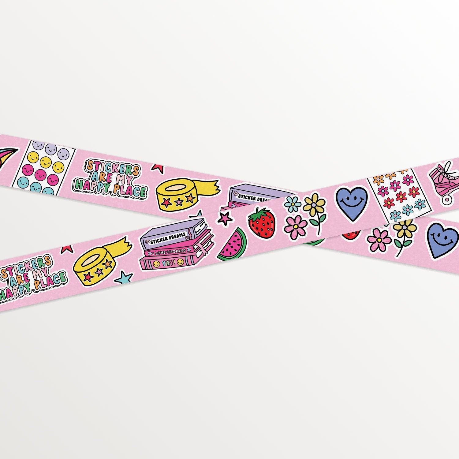 Sticker Lovers Frosted Glitter Washi Tape