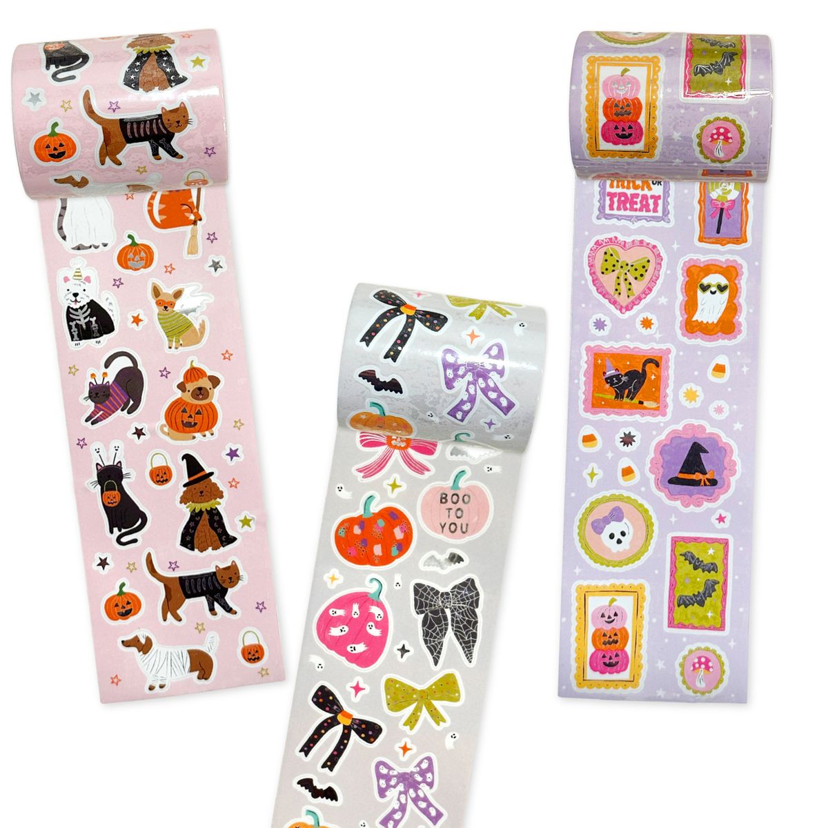 Sticker Roll Box: Halloween Edition 3 Pack