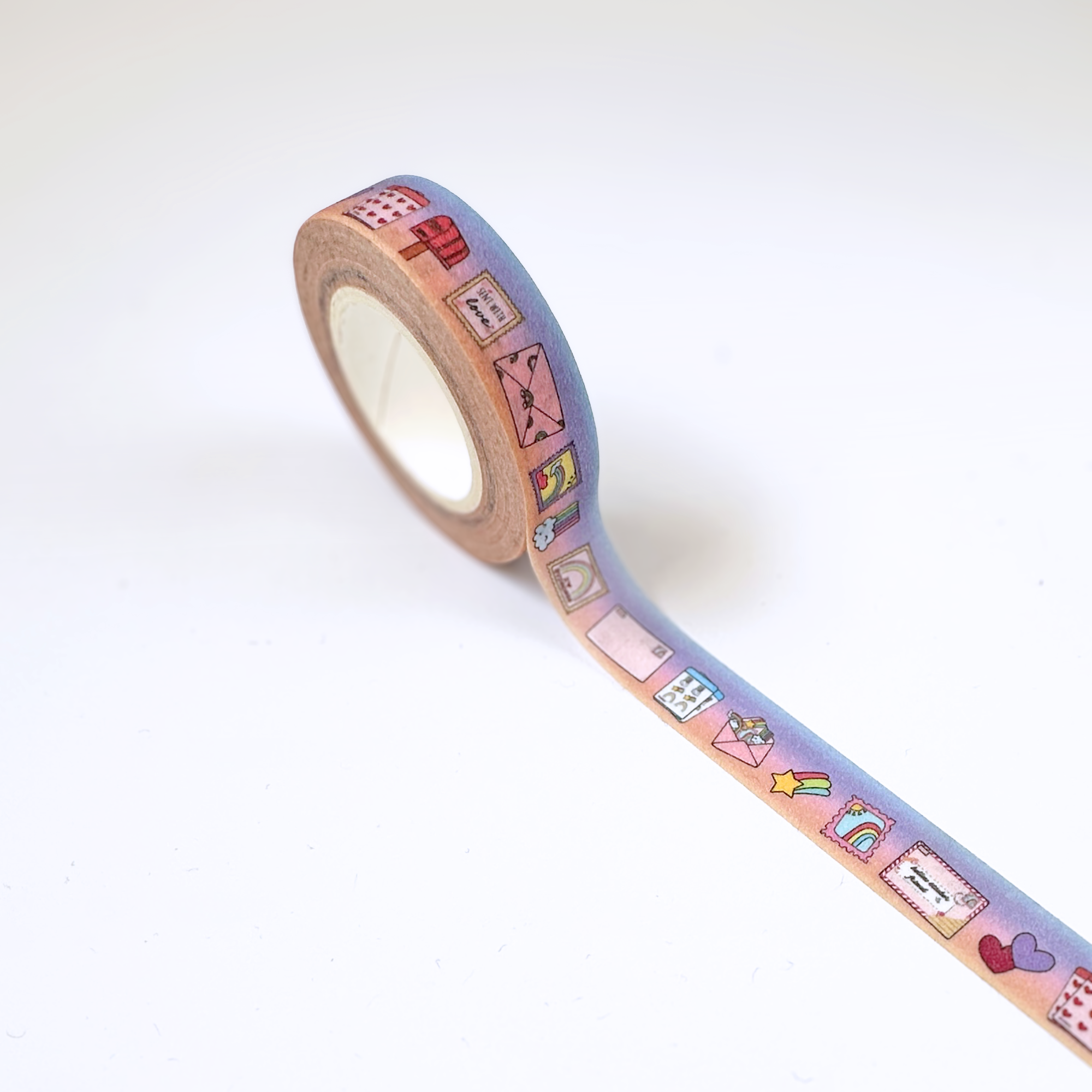 Happy Mail Frosted Glitter Washi Tape