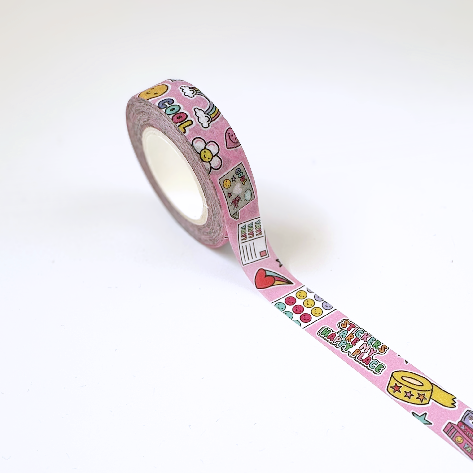 Sticker Lovers Frosted Glitter Washi Tape