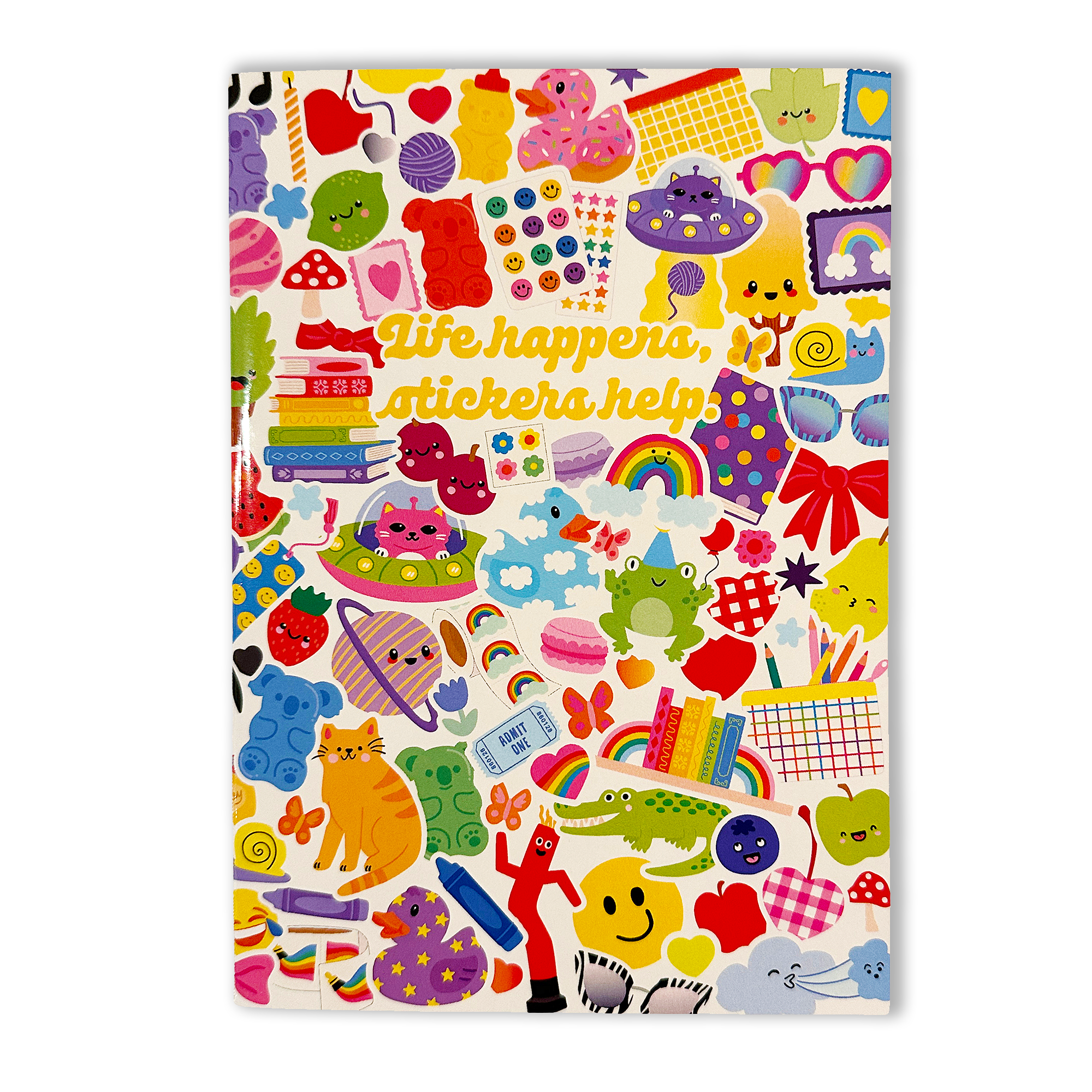 Sticker Release Book: Sticker Collage