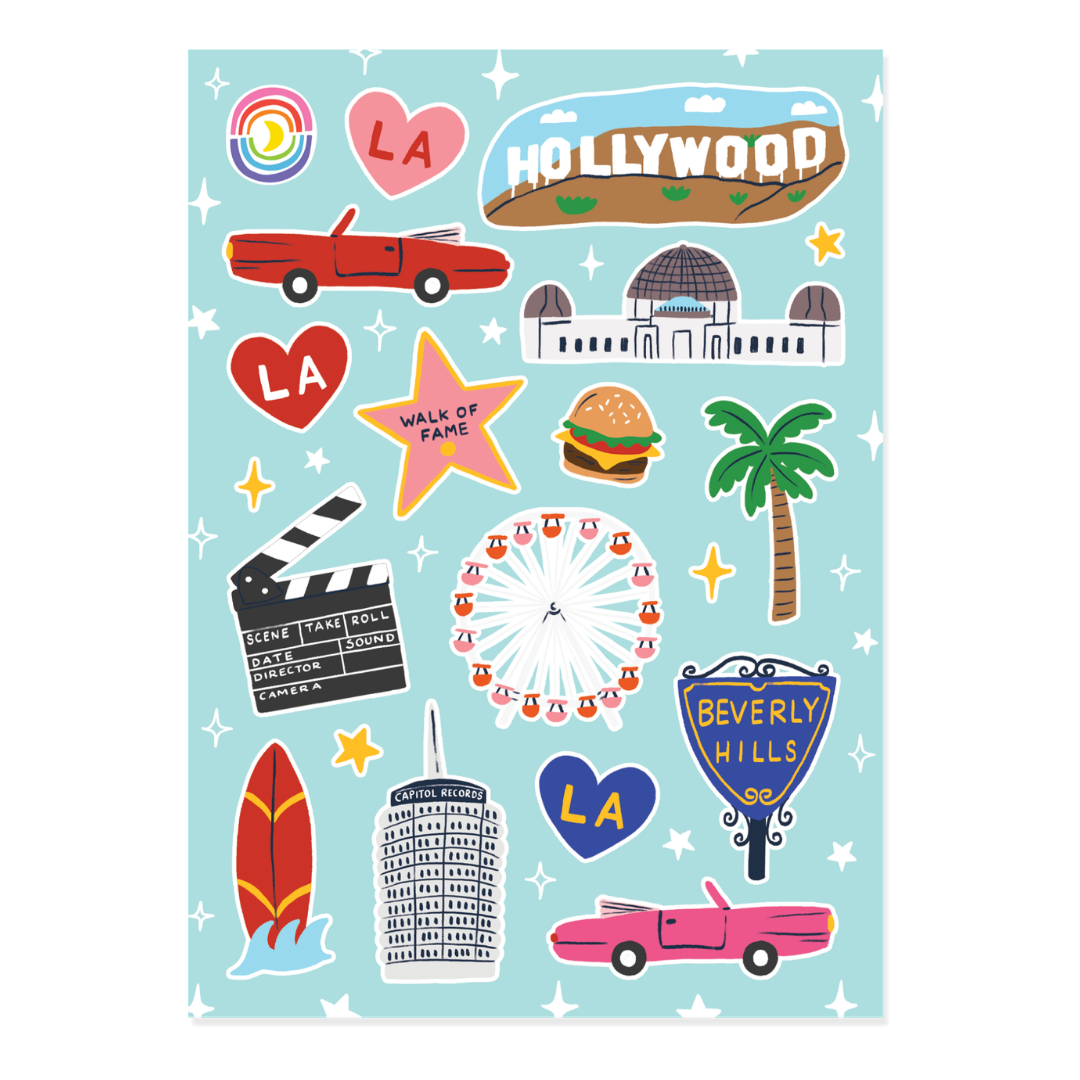 LA Days Sticker Sheet