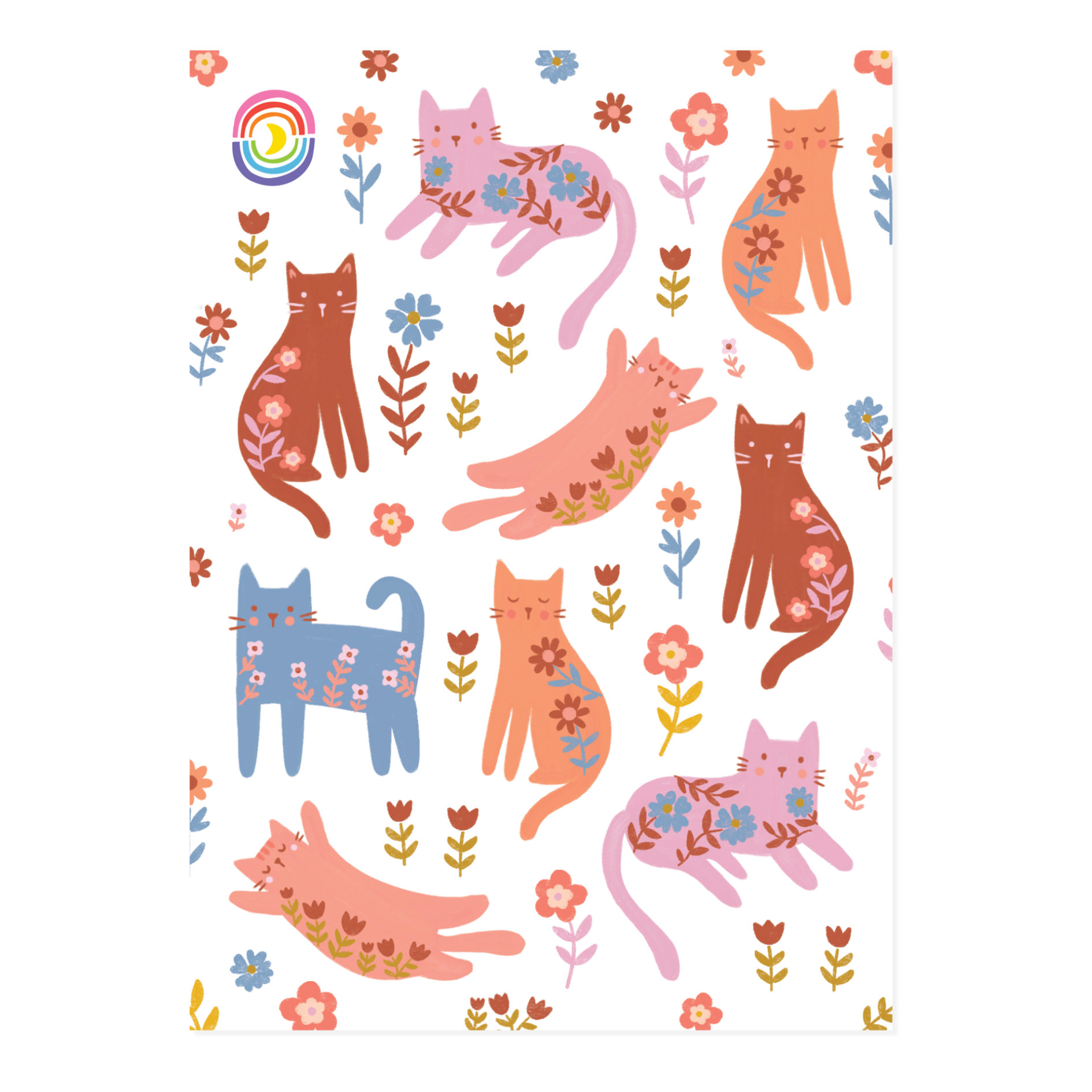 Meadow Meow Sticker Sheet
