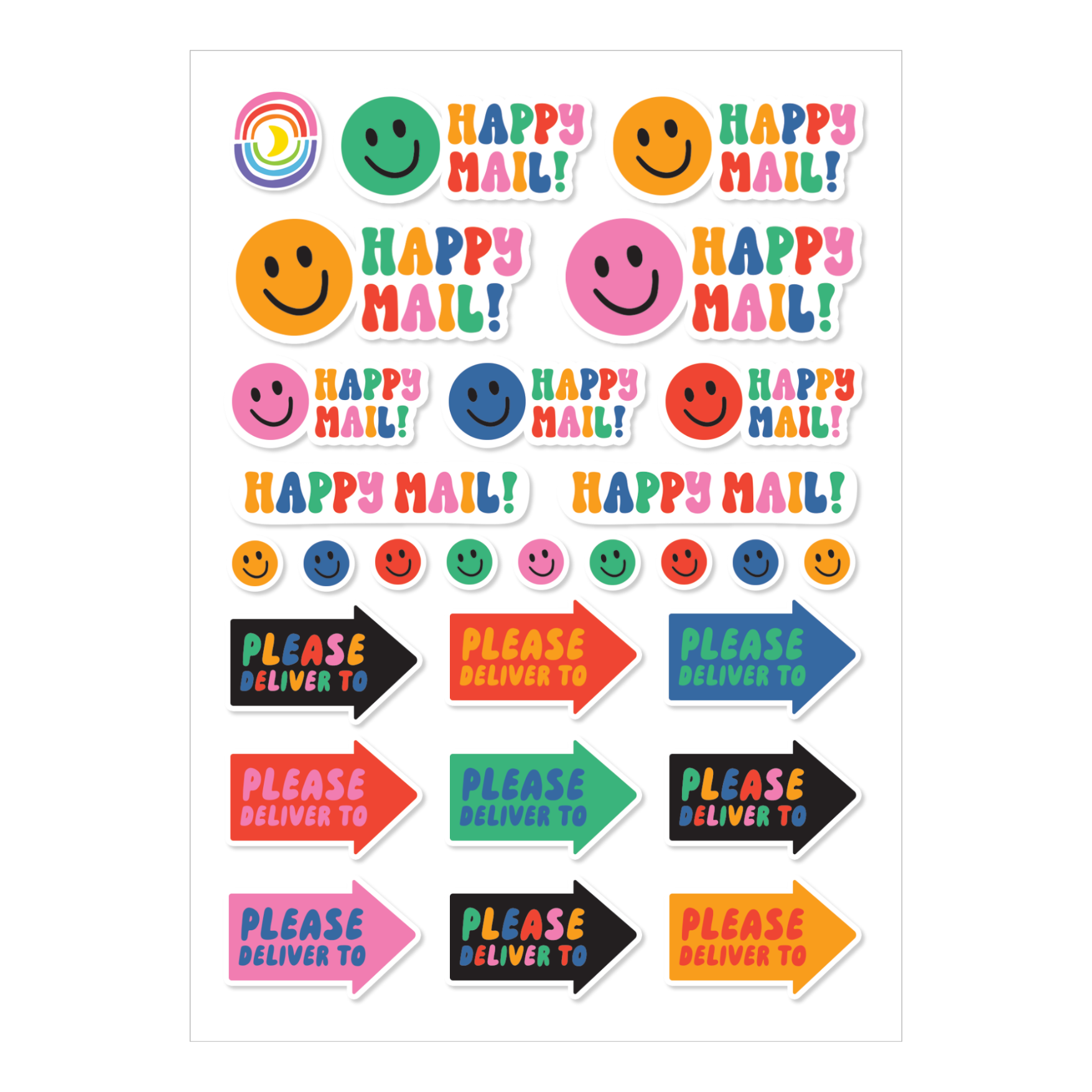 Sealed with a Smile Sticker Sheet