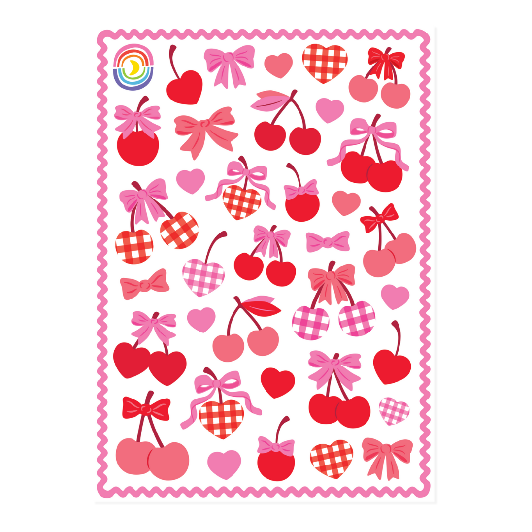 Sunday Sweetheart A6 Sticker Sheet