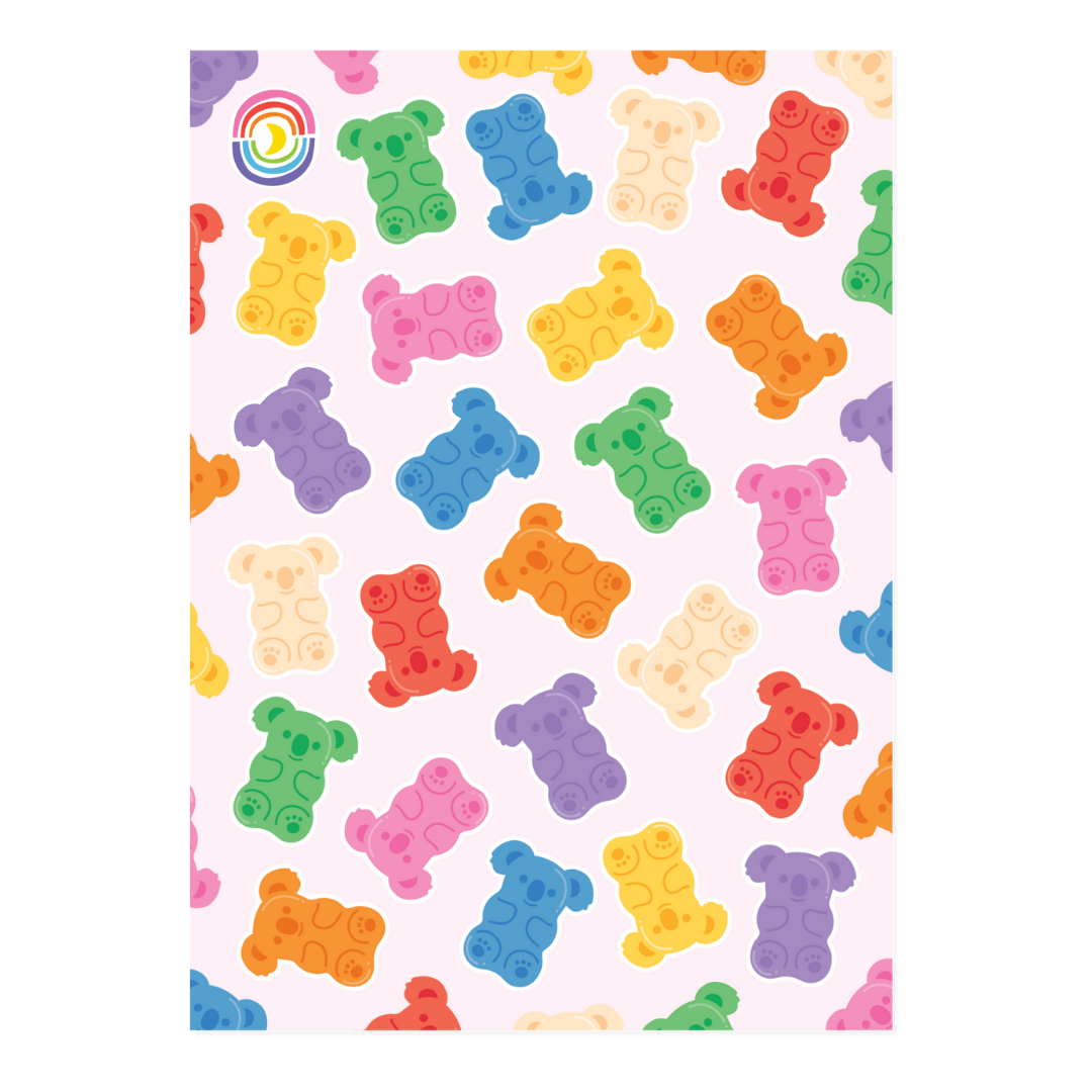 Gummy Koalas Sticker Sheet