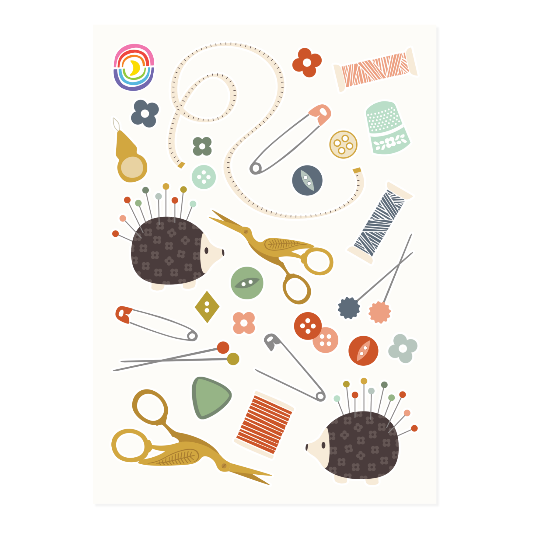 Haberdashery Days Sticker Sheet