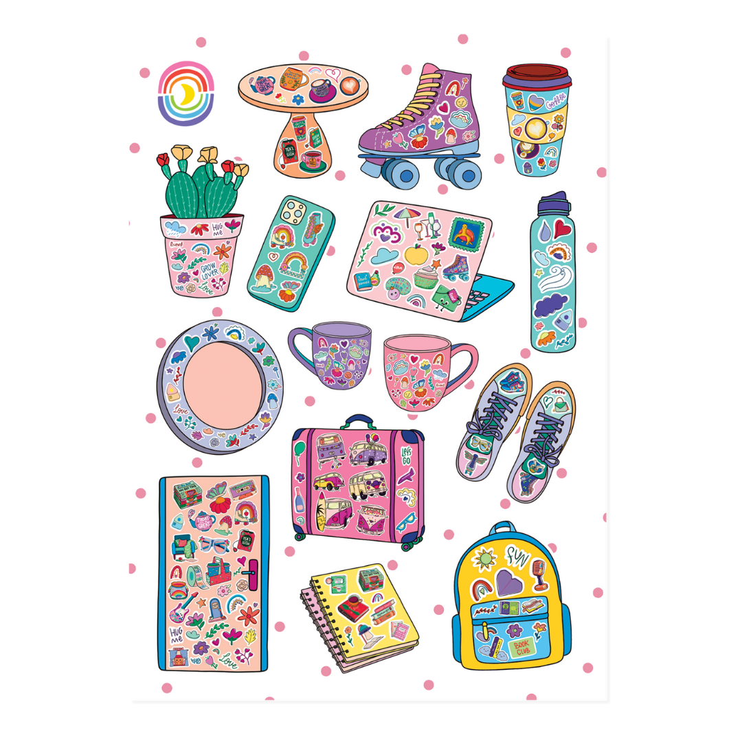 Stickers, Everywhere Sticker Sheet
