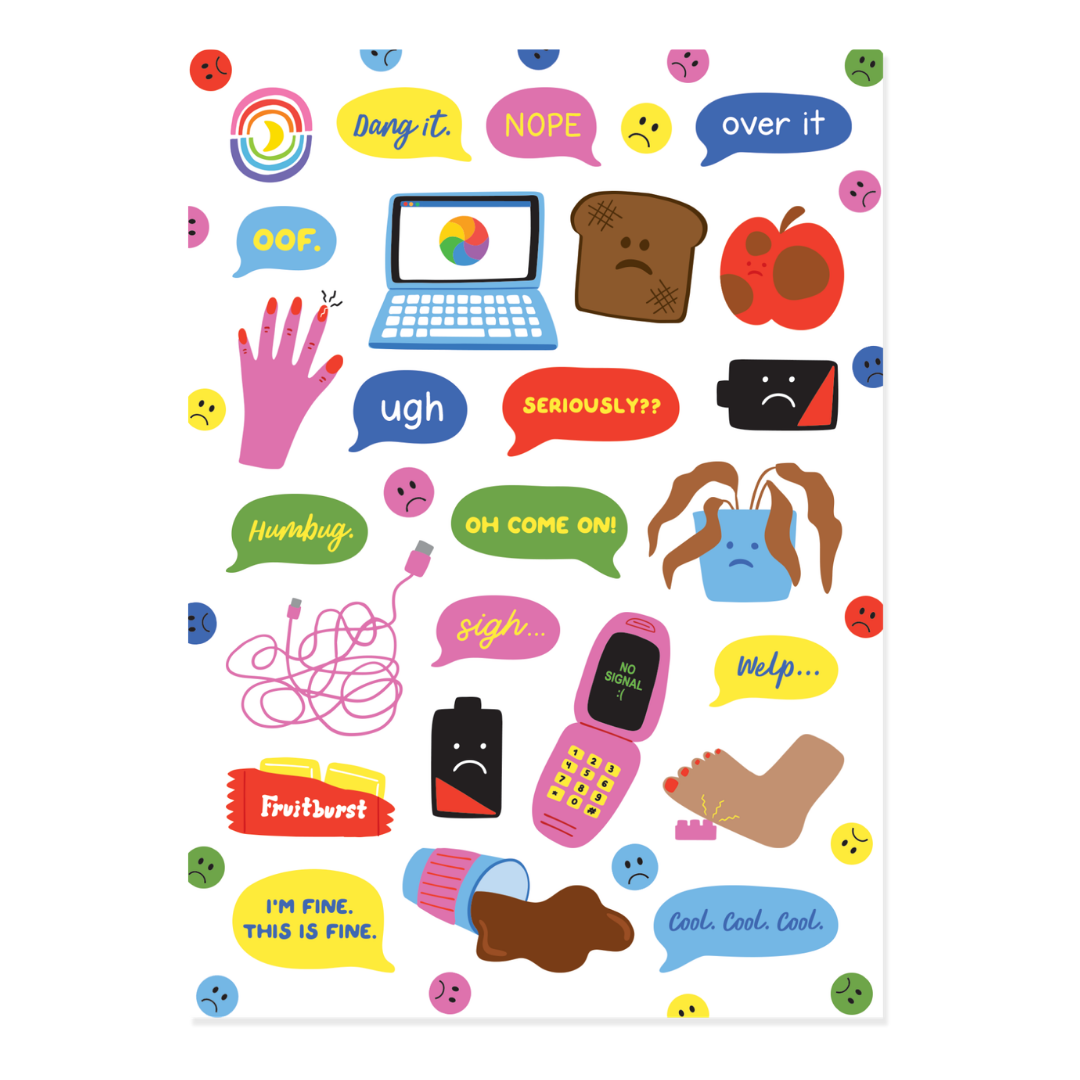 Sticky Situations Sticker Sheet
