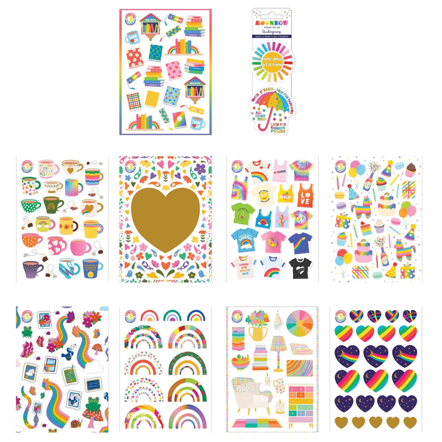 July 2025 Adult Pack Bundle: Rainbows