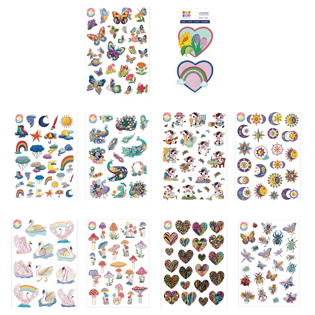 April 2025 Adult Pack Bundle: Animals & Nature