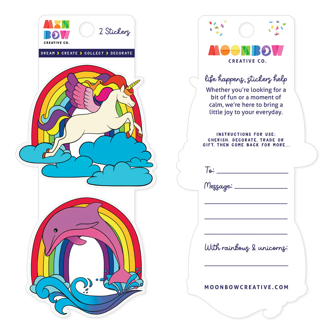 80s Icons 2 Piece Hologram Stickergram
