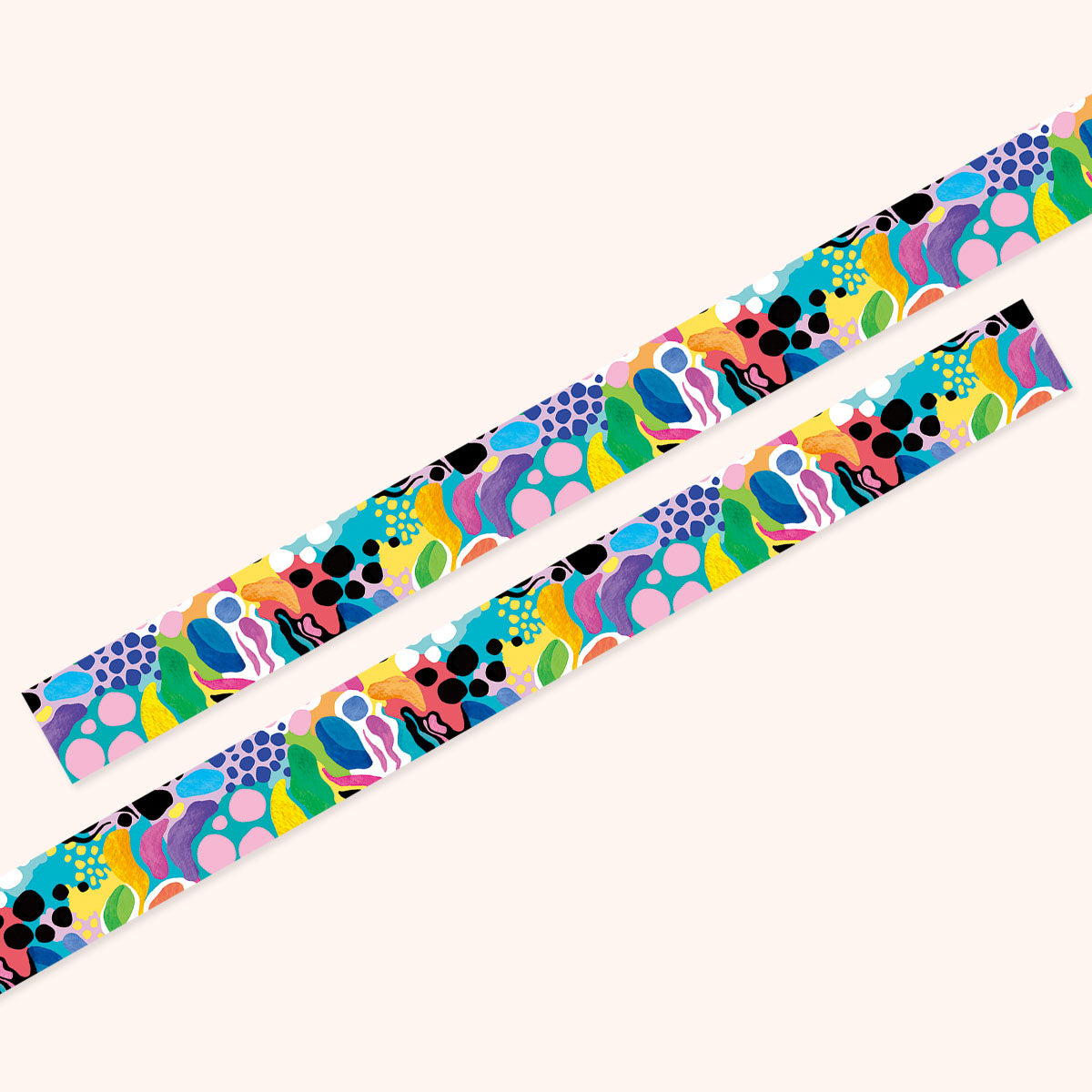 Limited Edition Kasey Rainbow Electric Colour Washi Tape