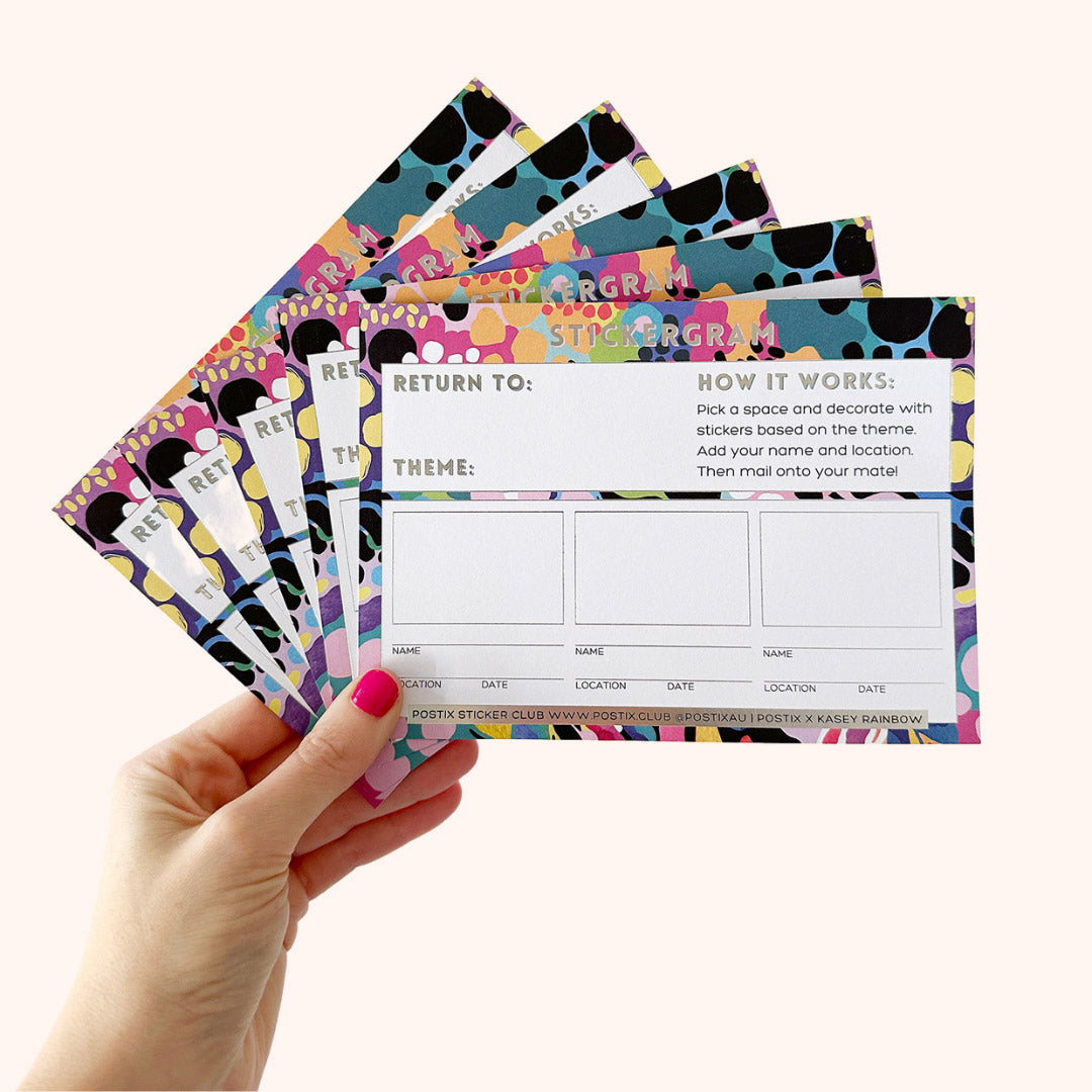Travelling postcards