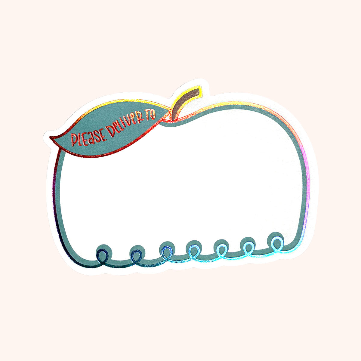 Happy Mail Rainbow Foil Mail Labels 15 Pack