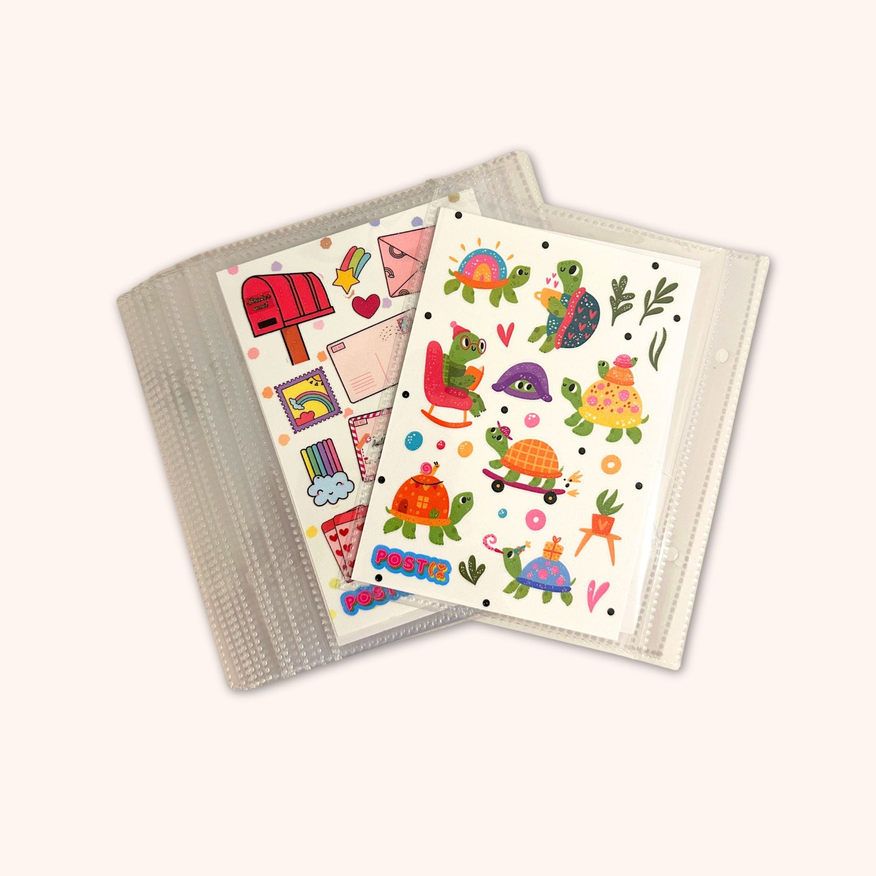 Sticker Folder Refills : 1 Piece (2 pockets)