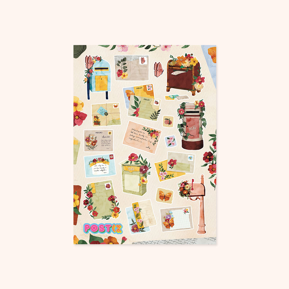 Mailing Memories A6 Sticker Sheet