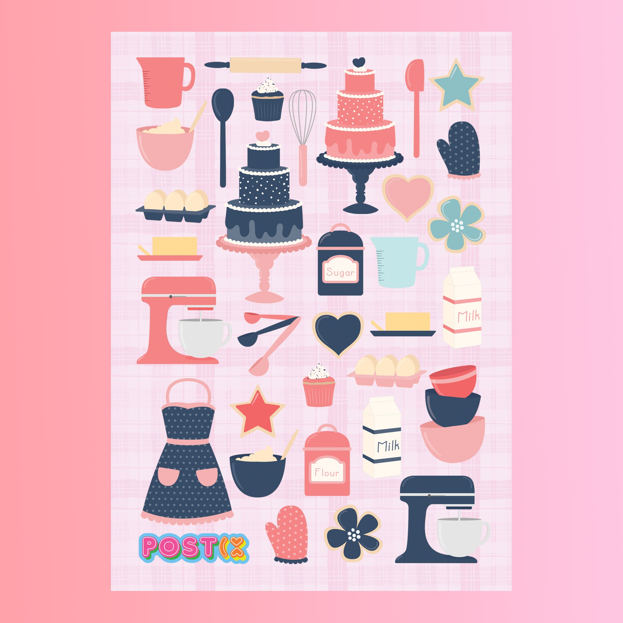 Secret Recipe Sticker Sheet