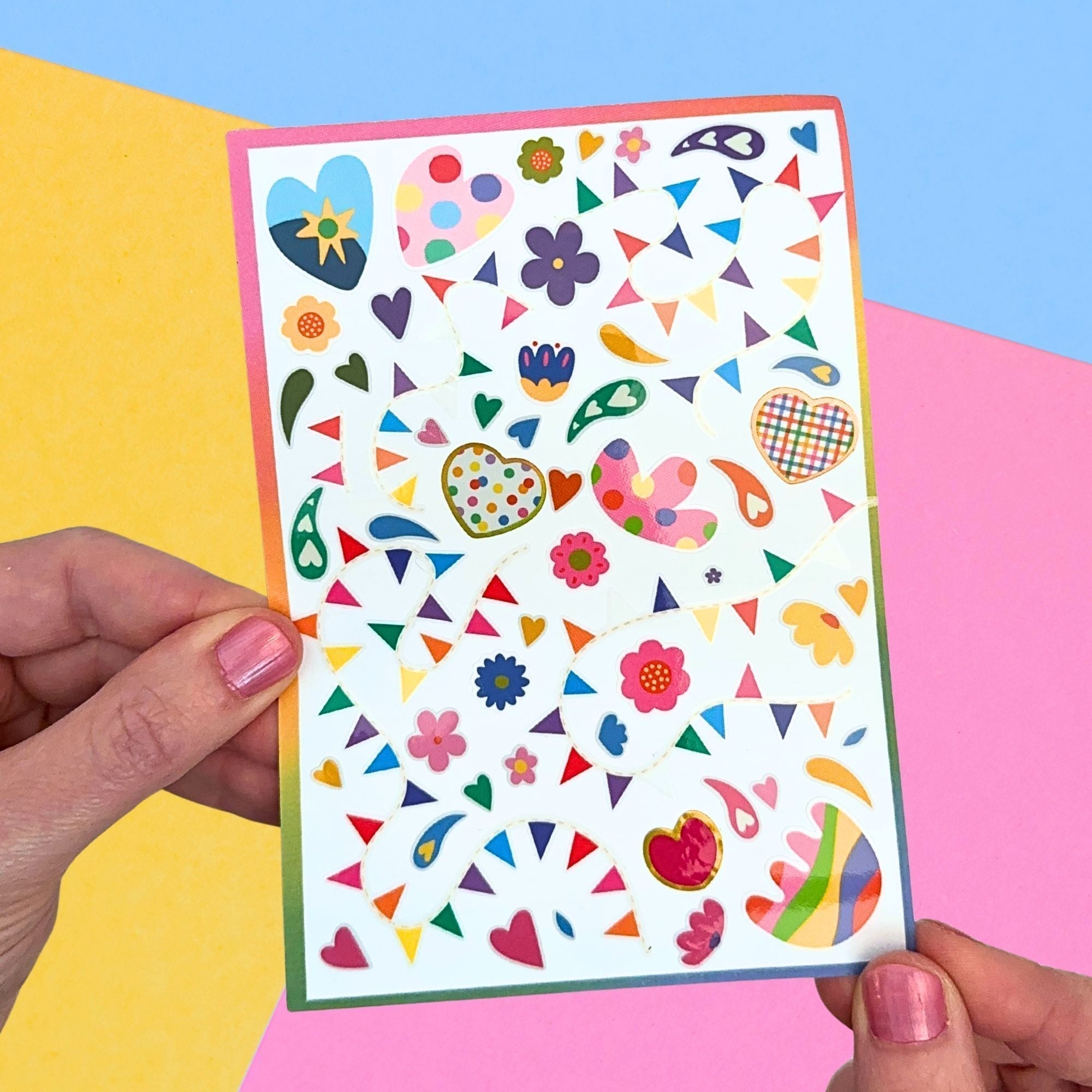 Personalize your mail with a happy note