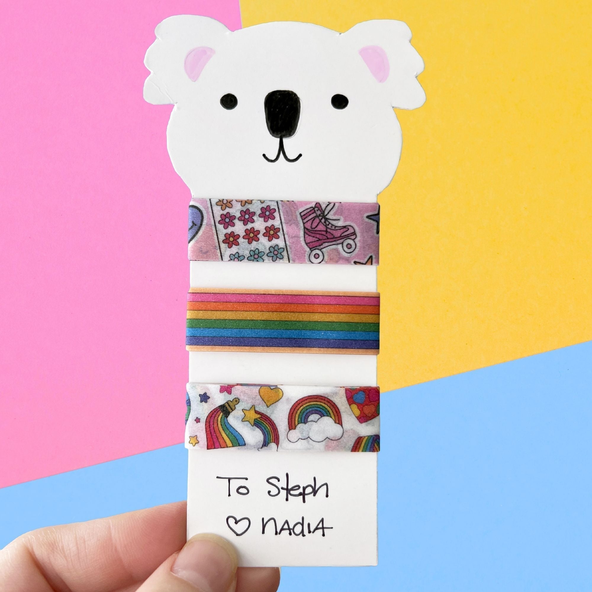 DIY Animal Washi Tape Holder