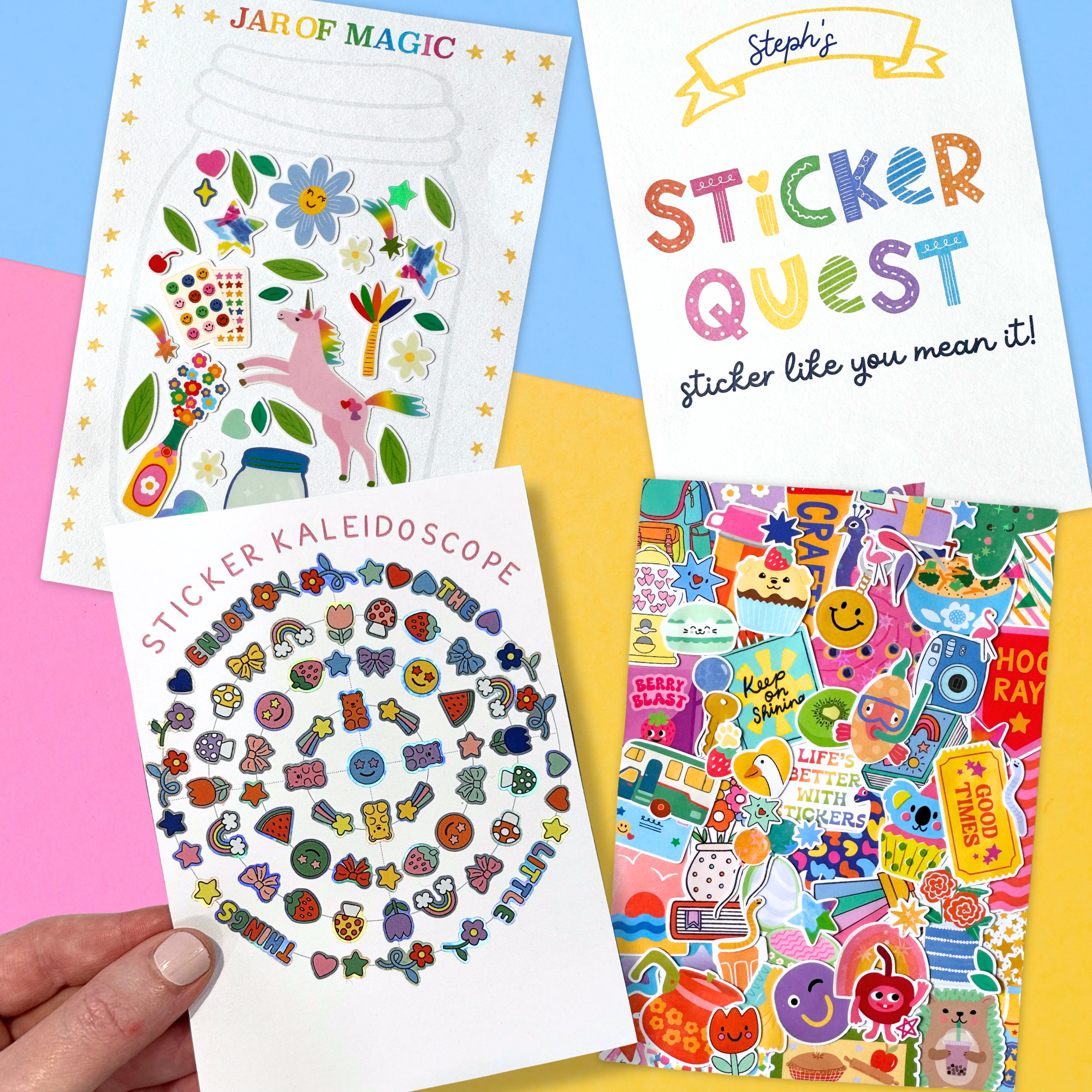 18 Summer Sticker Quests!