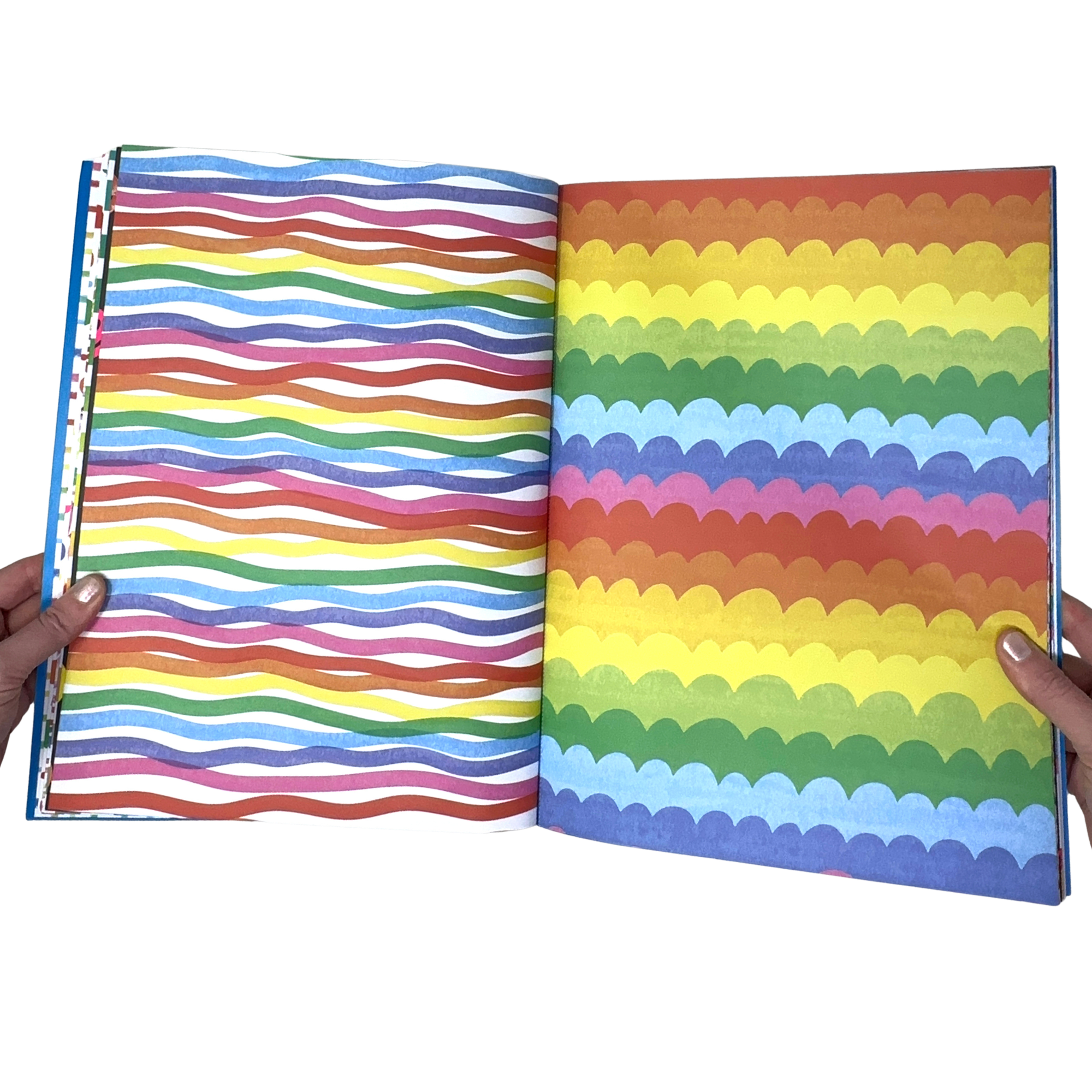 Rainbow Everything! Wrapping Paper & Stickers Bundle