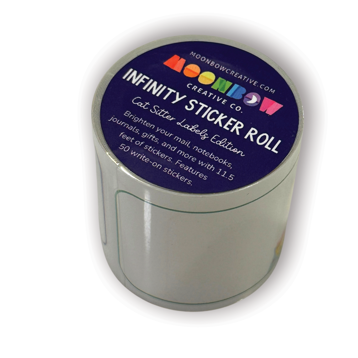 Cat Sitter Labels Infinity Sticker Roll
