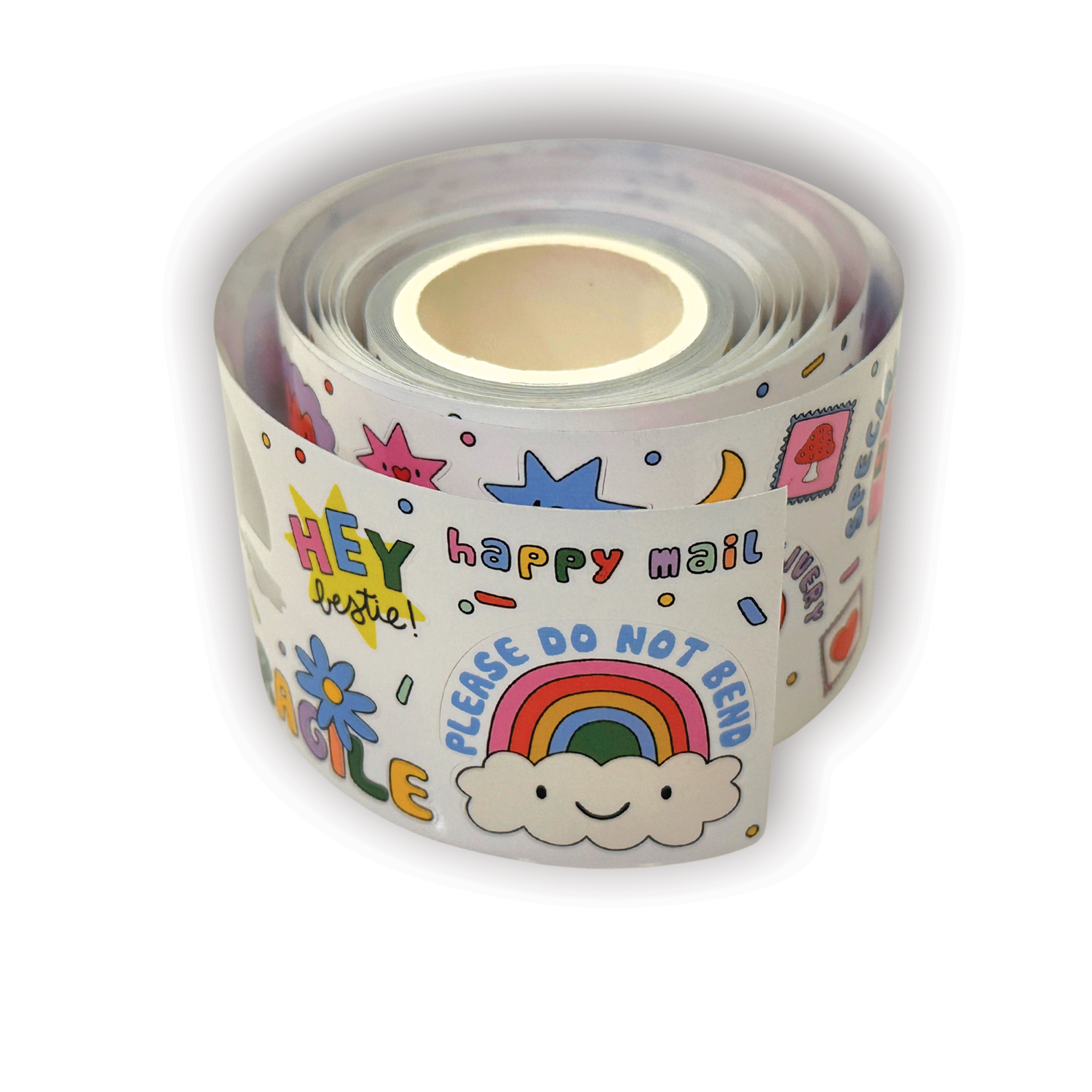 Delicate Delivery Infinity Sticker Roll