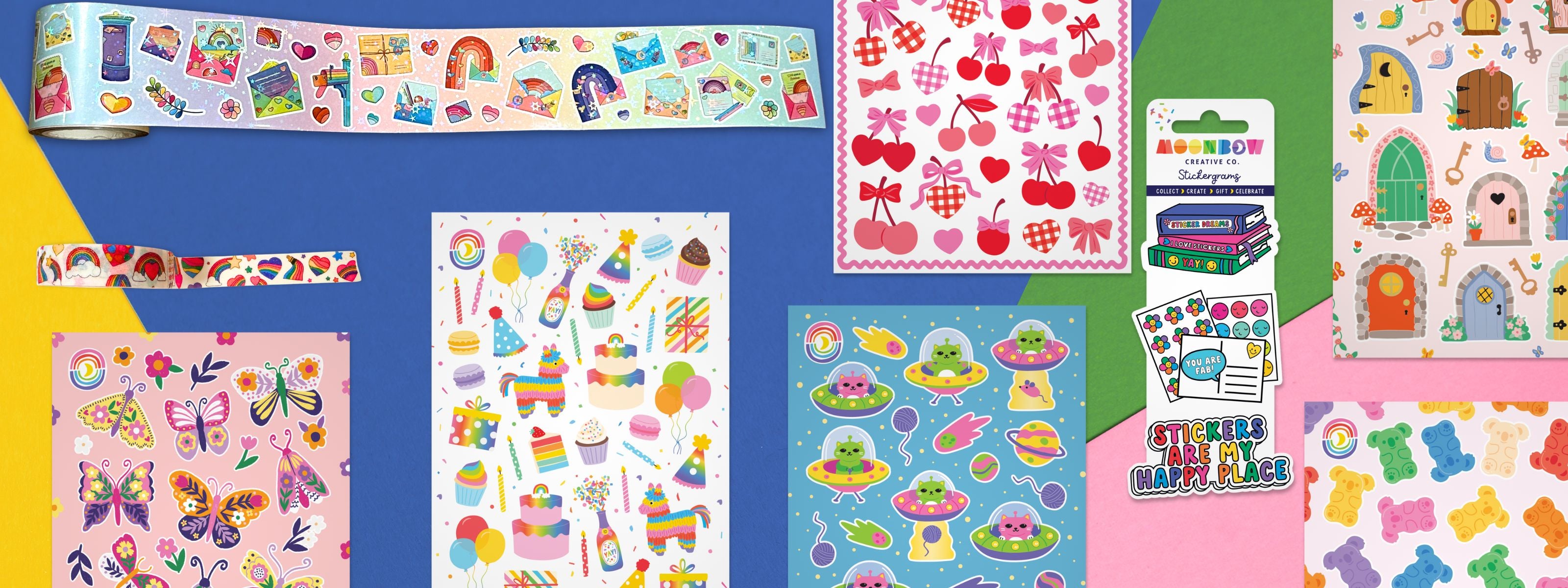 Moonbow Creative Co Stickers, Stationery and Subscriptions