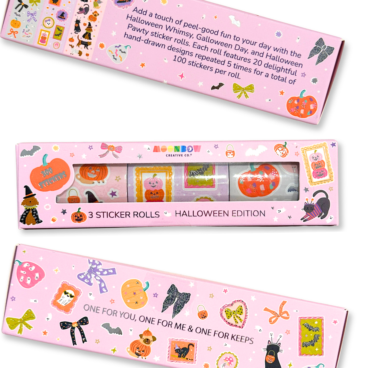Sticker Roll Box: Halloween Edition 3 Pack