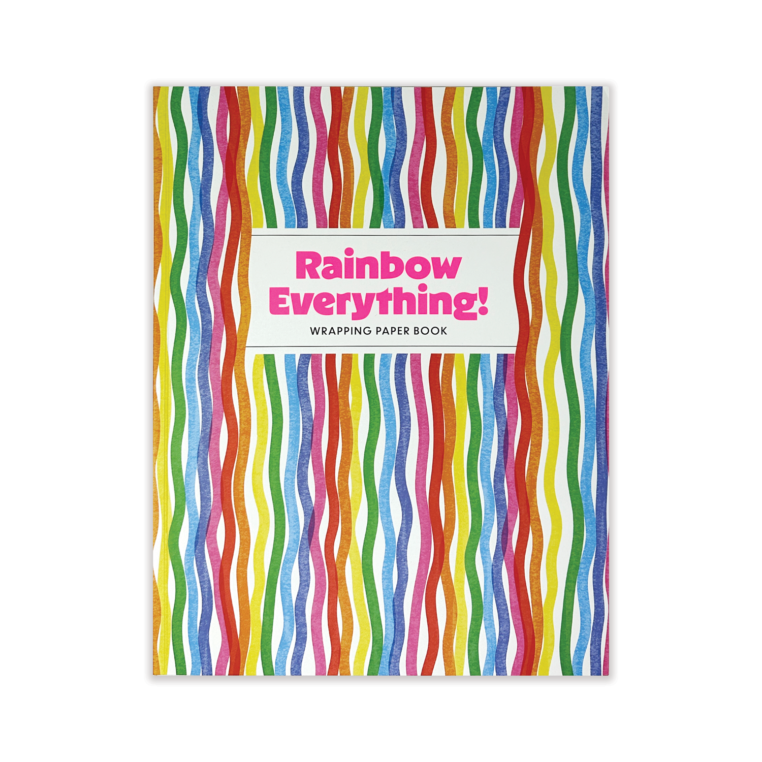 Rainbow Everything! Wrapping Paper & Stickers Bundle