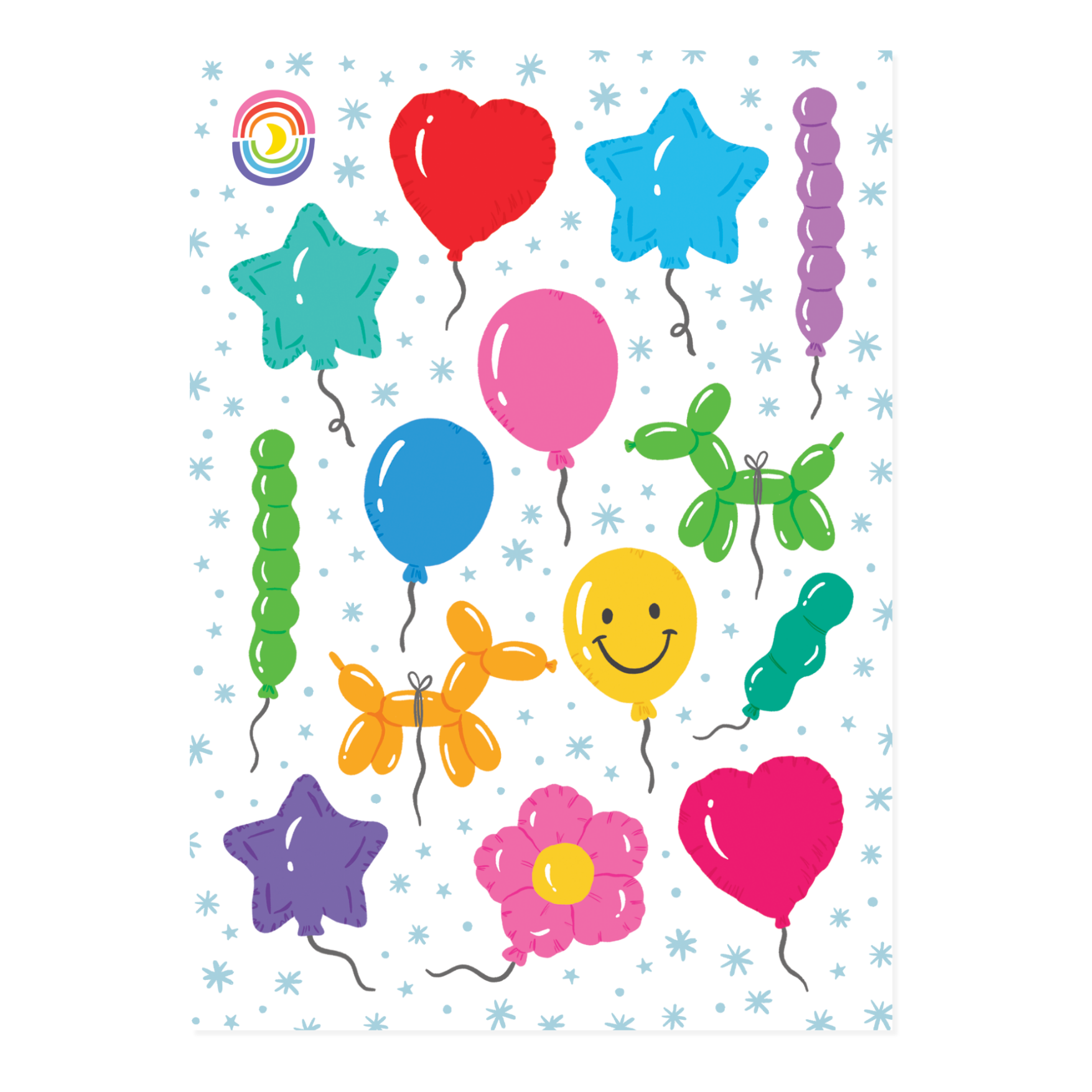 Balloonatics Sticker Sheet