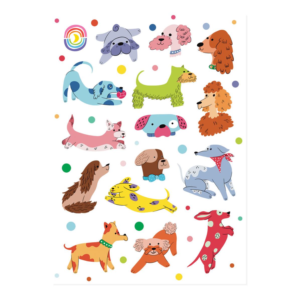 Traits Sticker Pawtraits Sticker Sheet