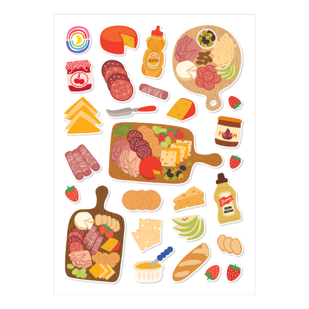 Picnic Platter Sticker Sheet